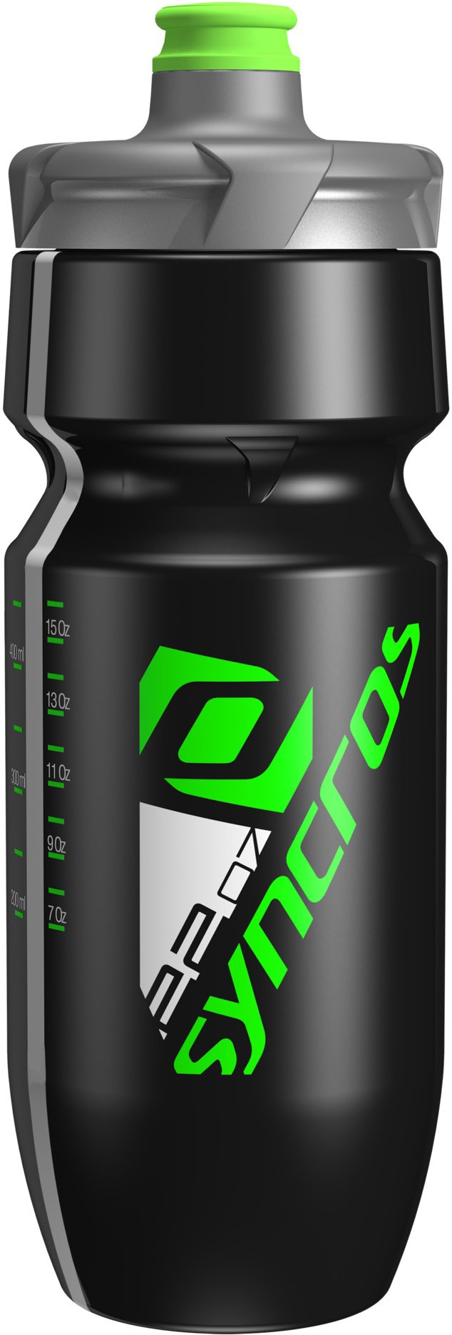 Tilbehør - Drikkedunke - Syncros Bottle Corporate Plus 650ml Drikkedunk - Sort/Grøn