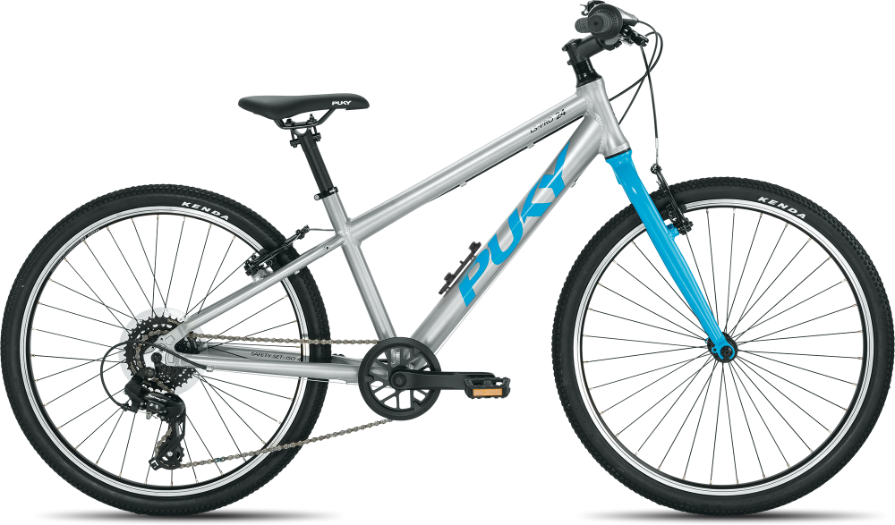 Cykler - Børnecykler - PUKY LS-PRO 24 Alu 24" - Sølv/Blå