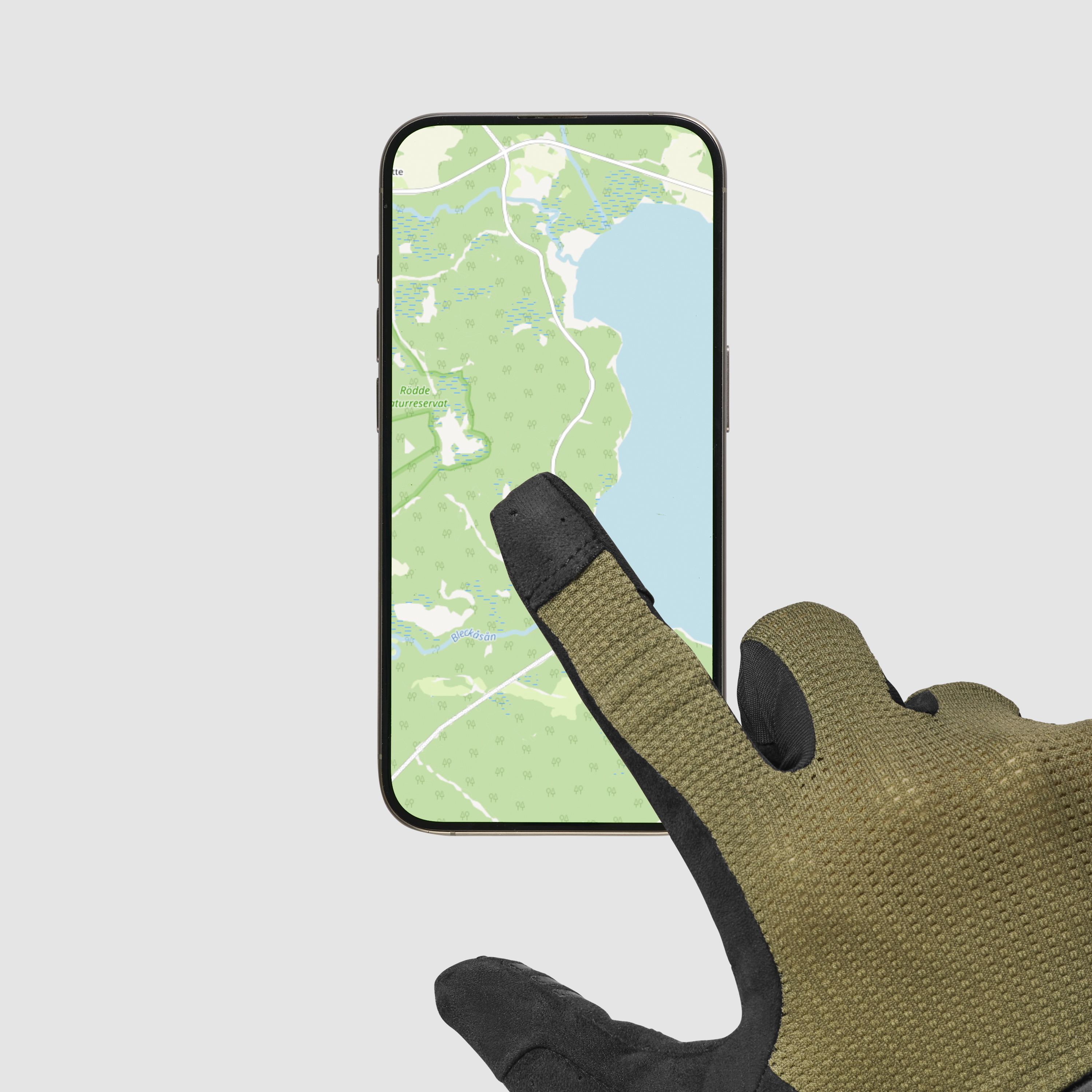 Beklædning - Cykelhandsker - GripGrab EXPLR Polstret Langfingret Sommerhandsker - Olive Green