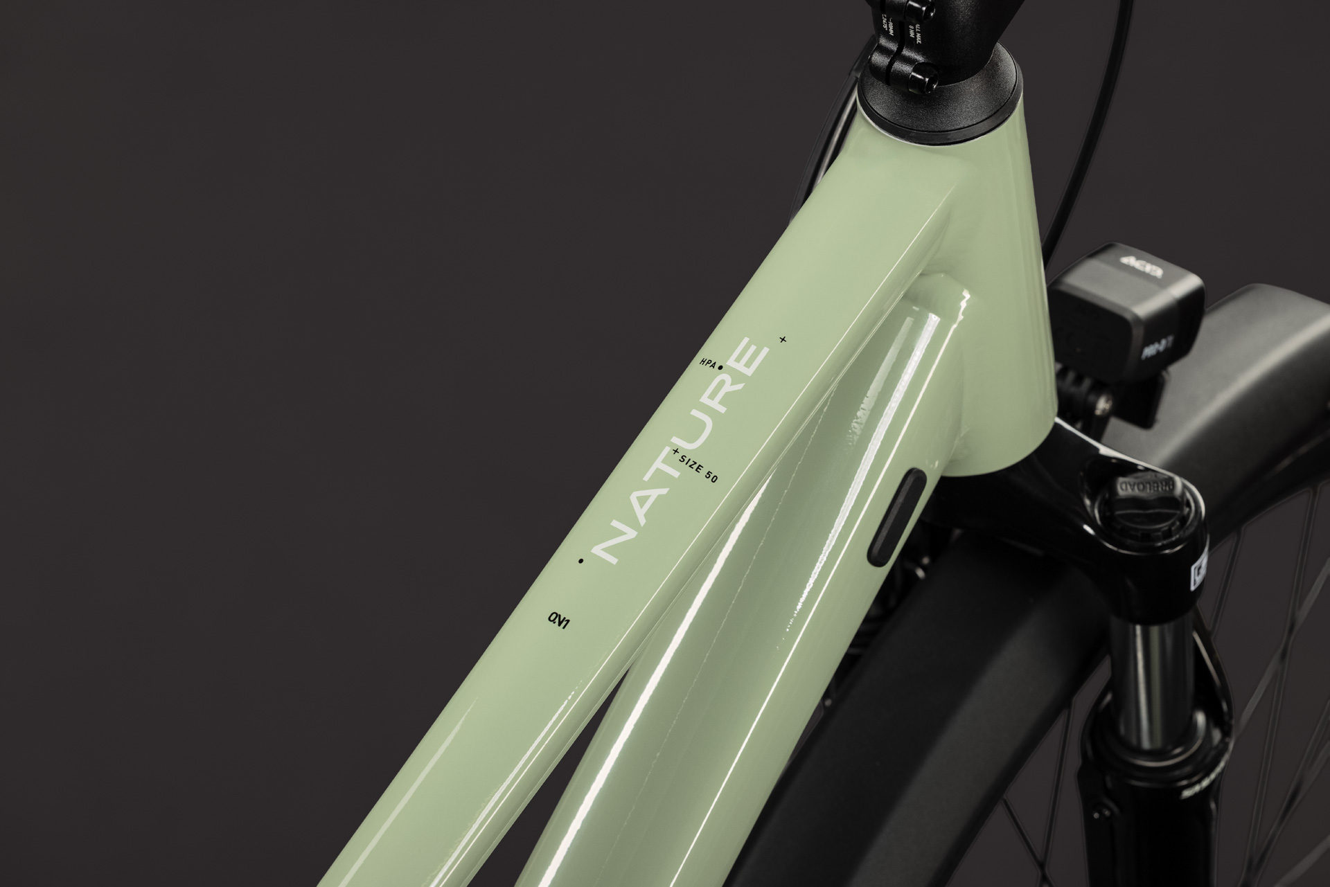 Cykler - Damecykler - Cube Nature ONE FE (Fully Equipped) Trapeze Dame 2027 - Almondgreen´green