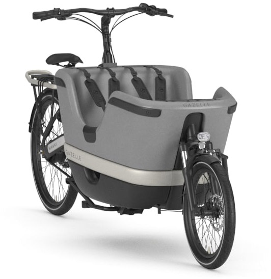 Cykler - Elcykler - Gazelle Makki Load 2024 -  Sort