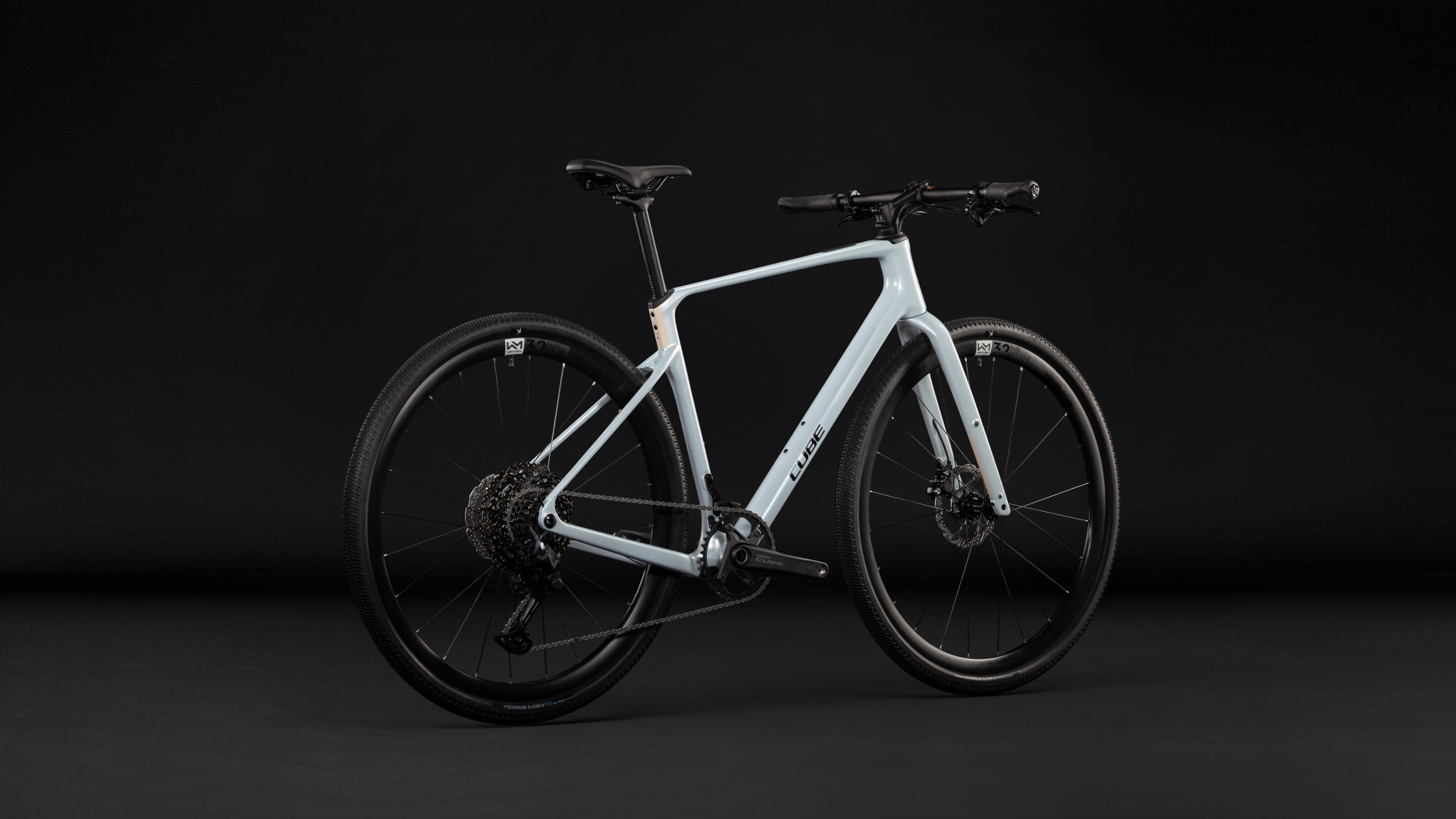 Cykler - Herrecykler - Cube Nulane C:62 SLX Herre 2027 - Glacier´n´Black