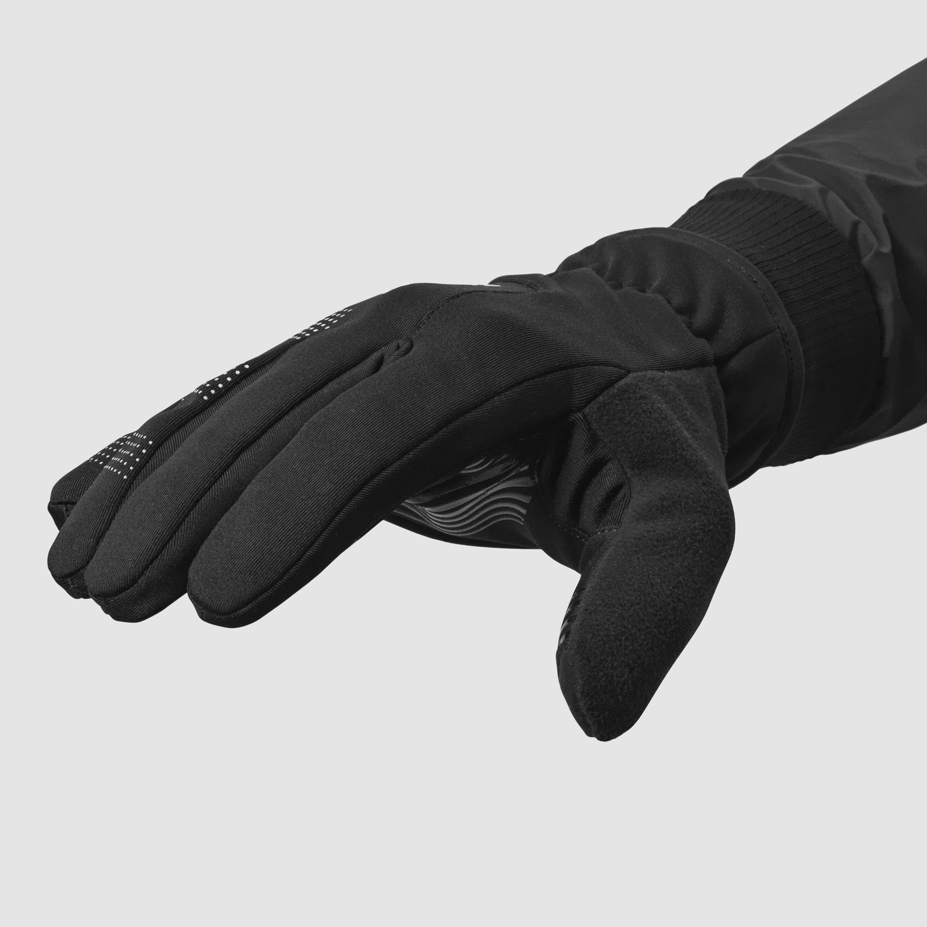 Beklædning - Cykelhandsker - GripGrab RIDE 2 Vindtæt Vinterhandsker - Black
