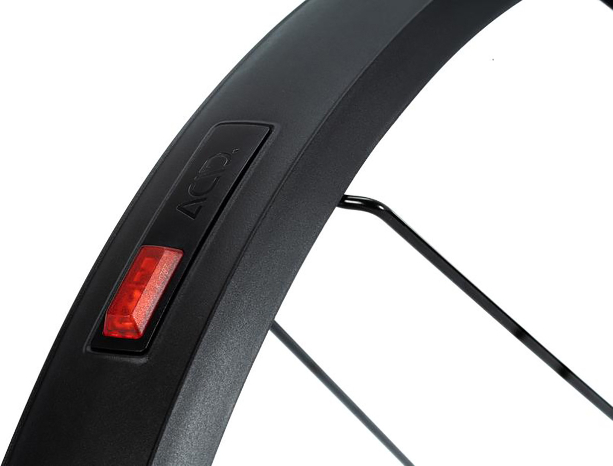 Reservedele - Reservedele til cykelskærme - ACID by Cube Dynamo Mudguard Rear Light PRO-D - Black