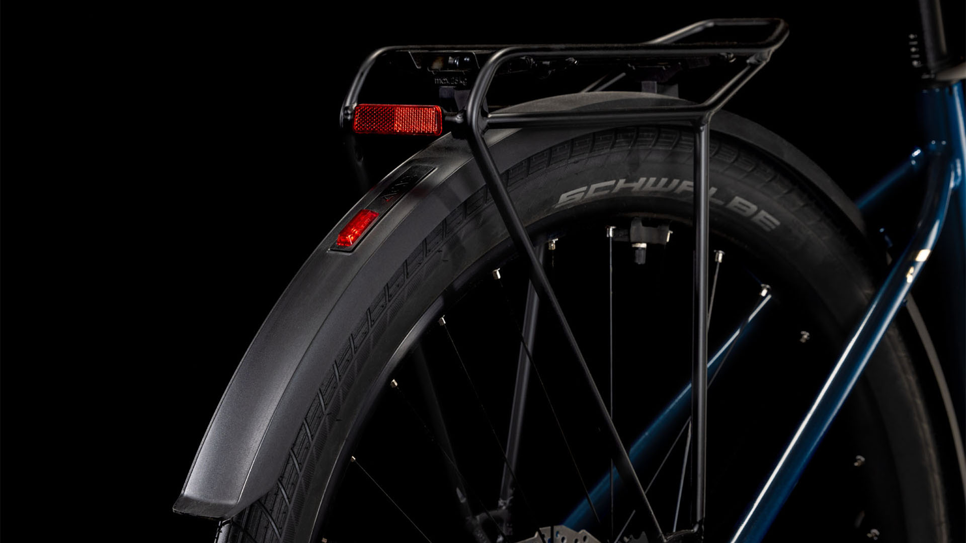 Cykler - Elcykler - Cube Touring Hybrid ONE 500 Herre 2025 - Deepsea 'n Chrome