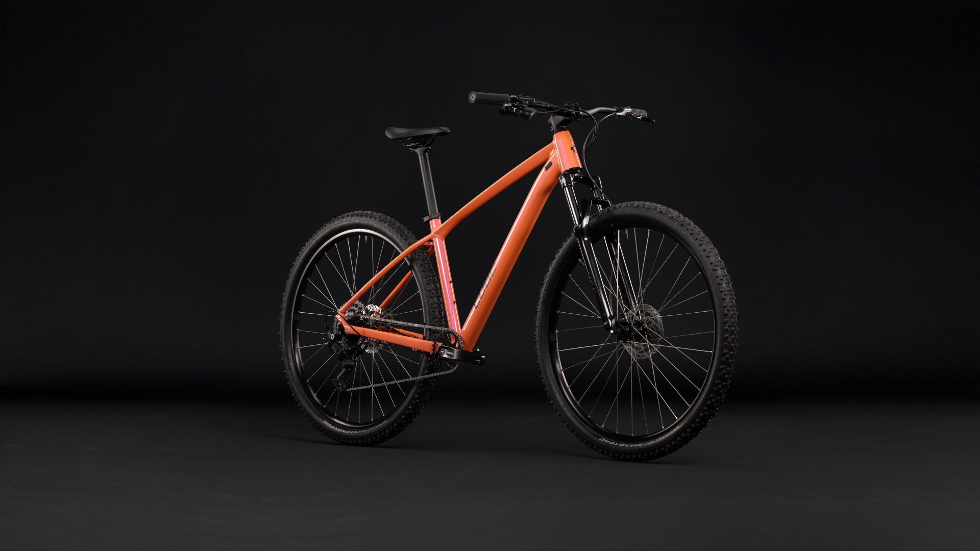 Cykler - Mountainbikes - Cube Aim ONE 29" 2027 - Salmon´n´Black