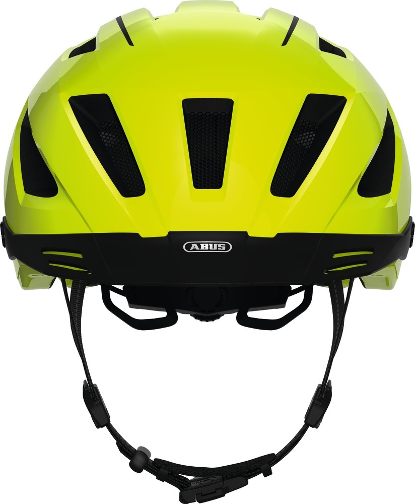Beklædning - Cykelhjelme - Abus Pedelec 2.0 Hjelm m. LED lys - Gul (elcykel hjelm)