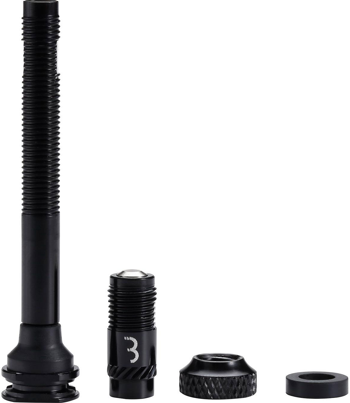 Reservedele - Tubeless - BBB Corecap 60mm ventil sæt til Tubeless (300% mere airflow)