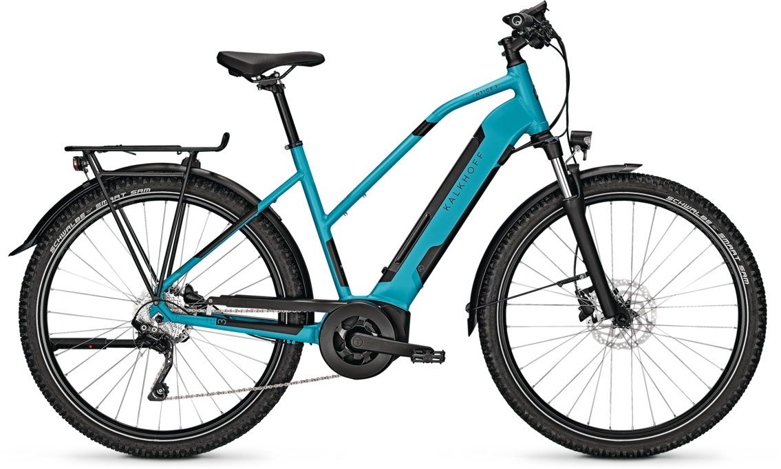 Cykler - Elcykler - Kalkhoff ENTICE 3.B ADVANCE Dame - Blå