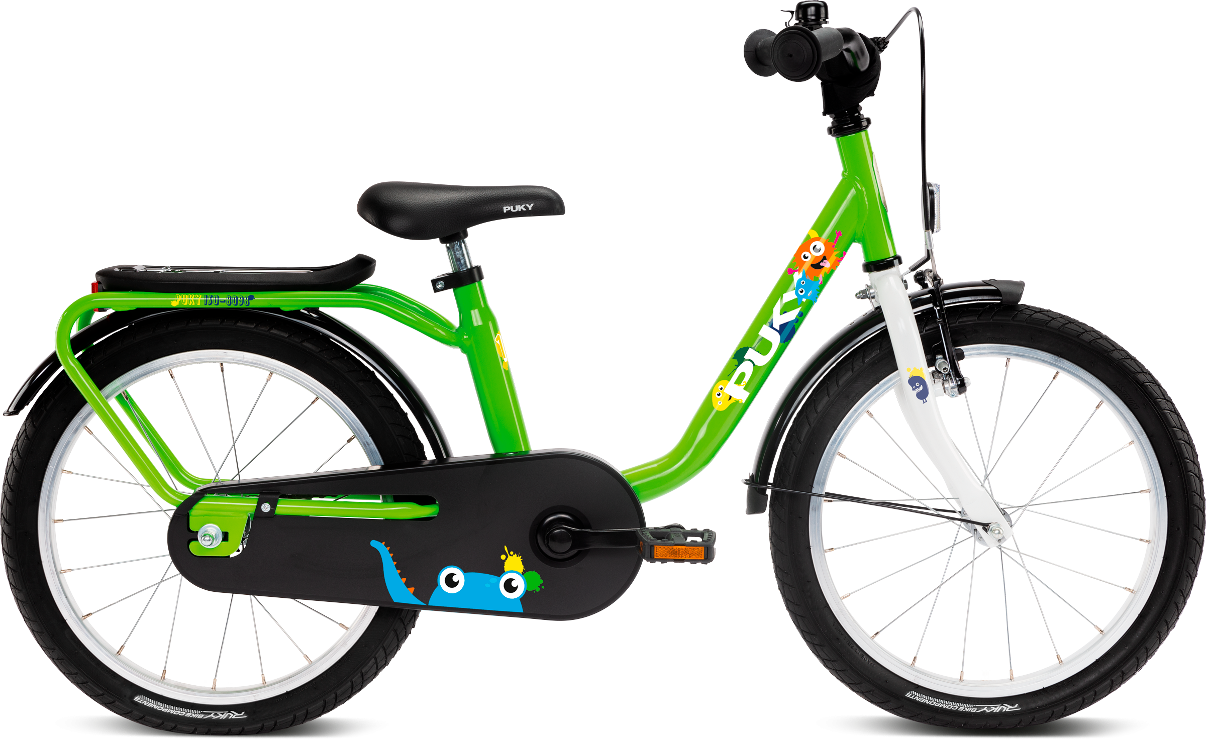 Cykler - Børnecykler - PUKY Steel 18" - Grøn