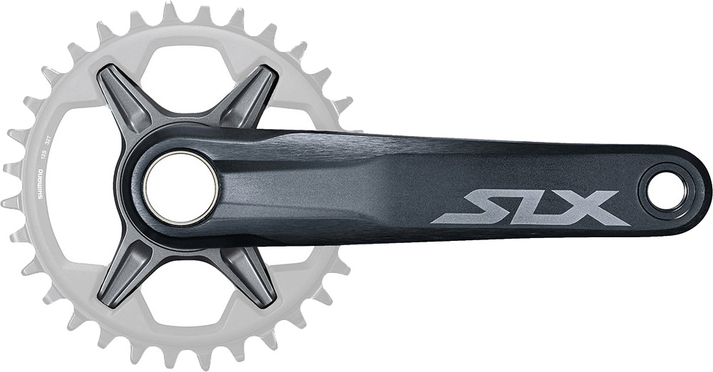 Shimano SLX FC-M7130-1 Kranksæt 175mm 1x12 speed Super Boost Sort