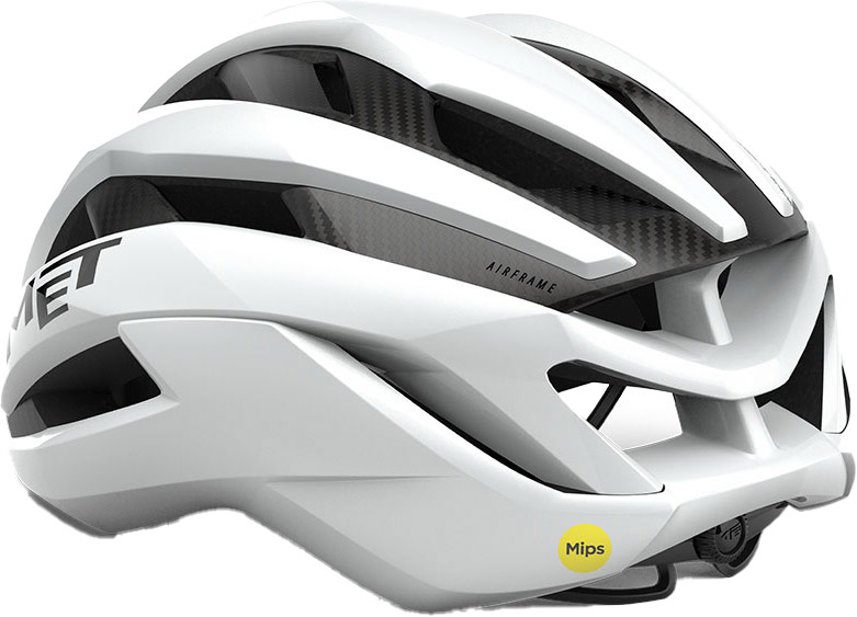Beklædning - Cykelhjelme - MET Helmet Trenta 3K Carbon - White/Glossy