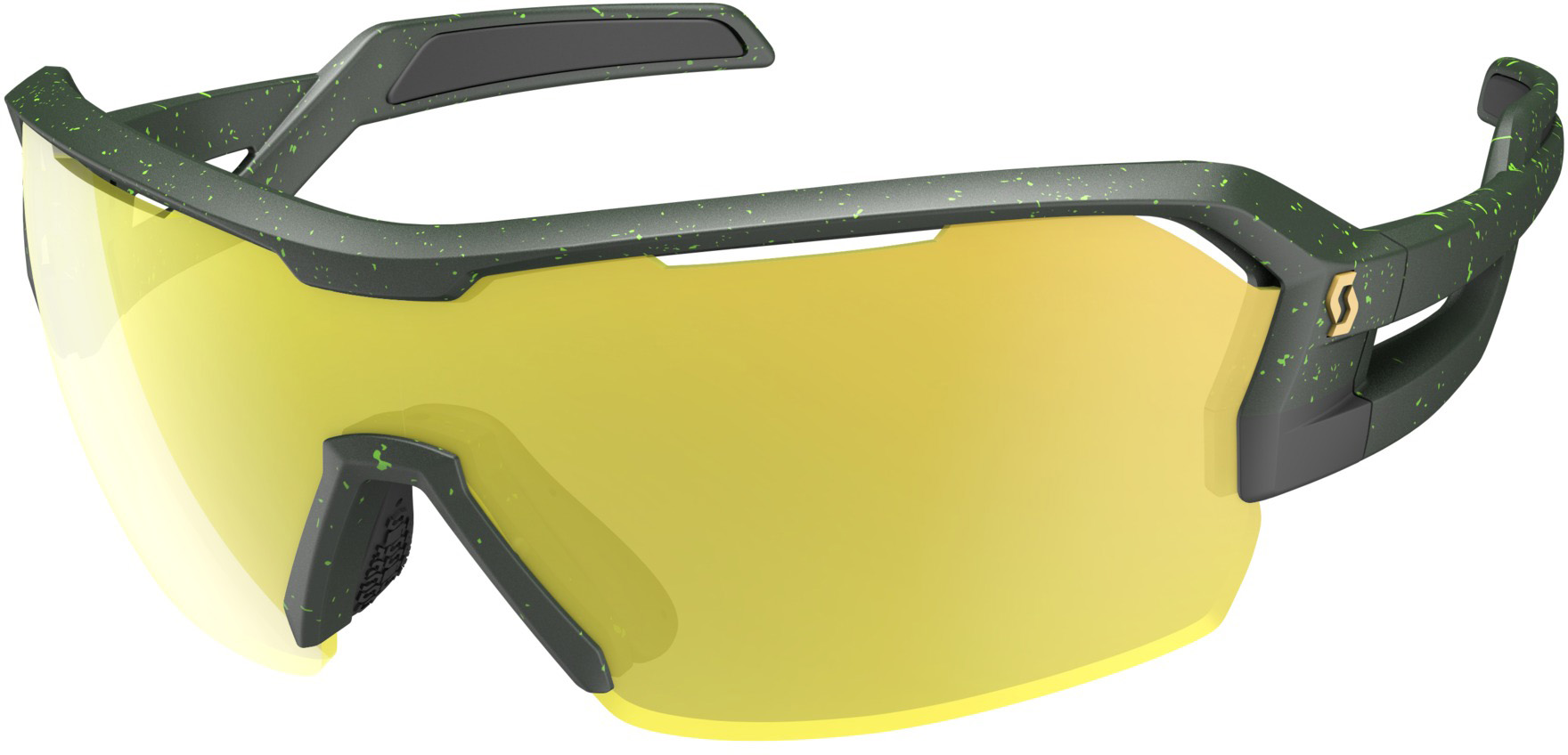 Scott Spur Cykelbrille Grøn/gul