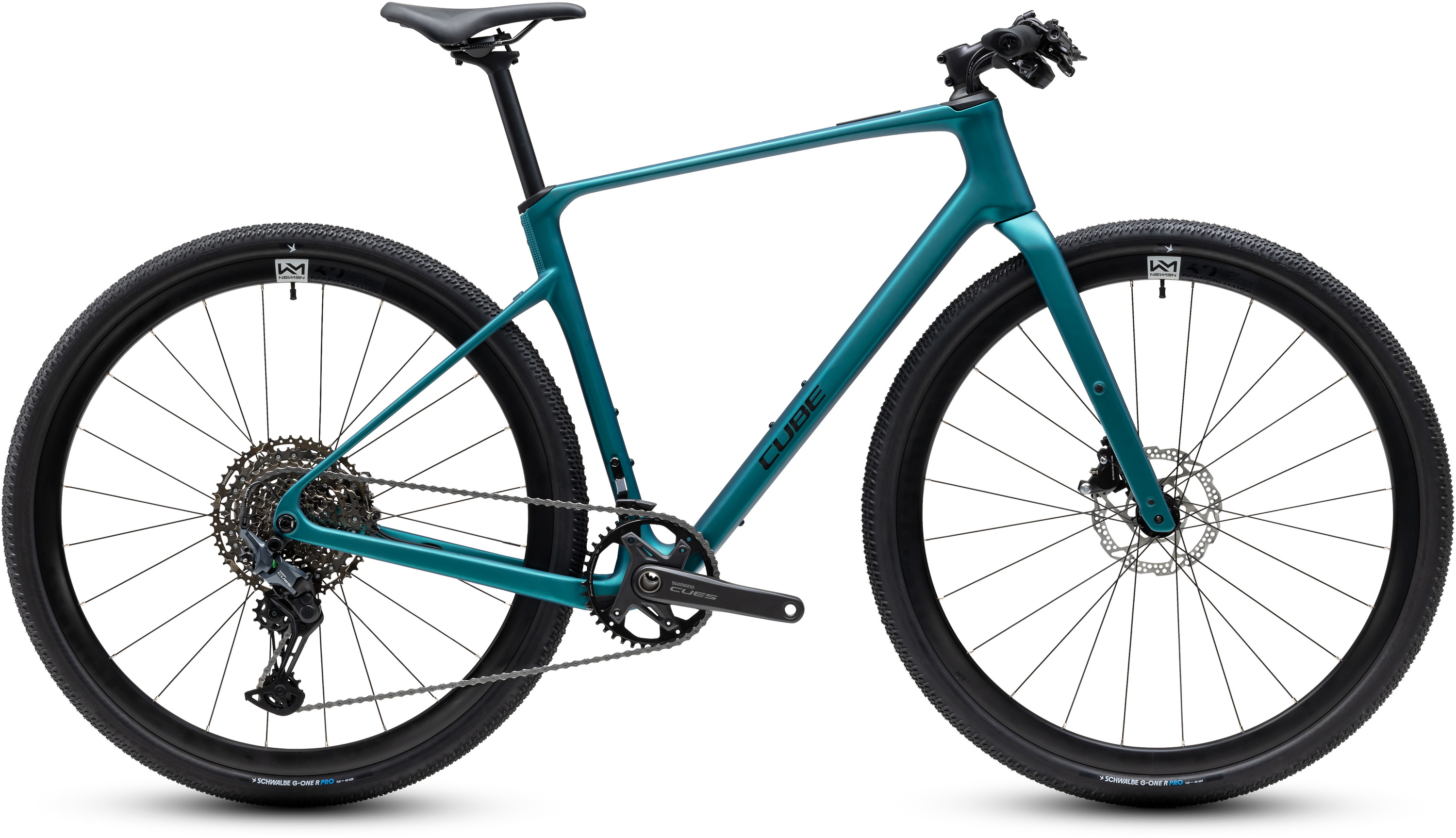 Cube Nulane C:62 SLX Herre 2027 - Metallicpetrol´n´Black