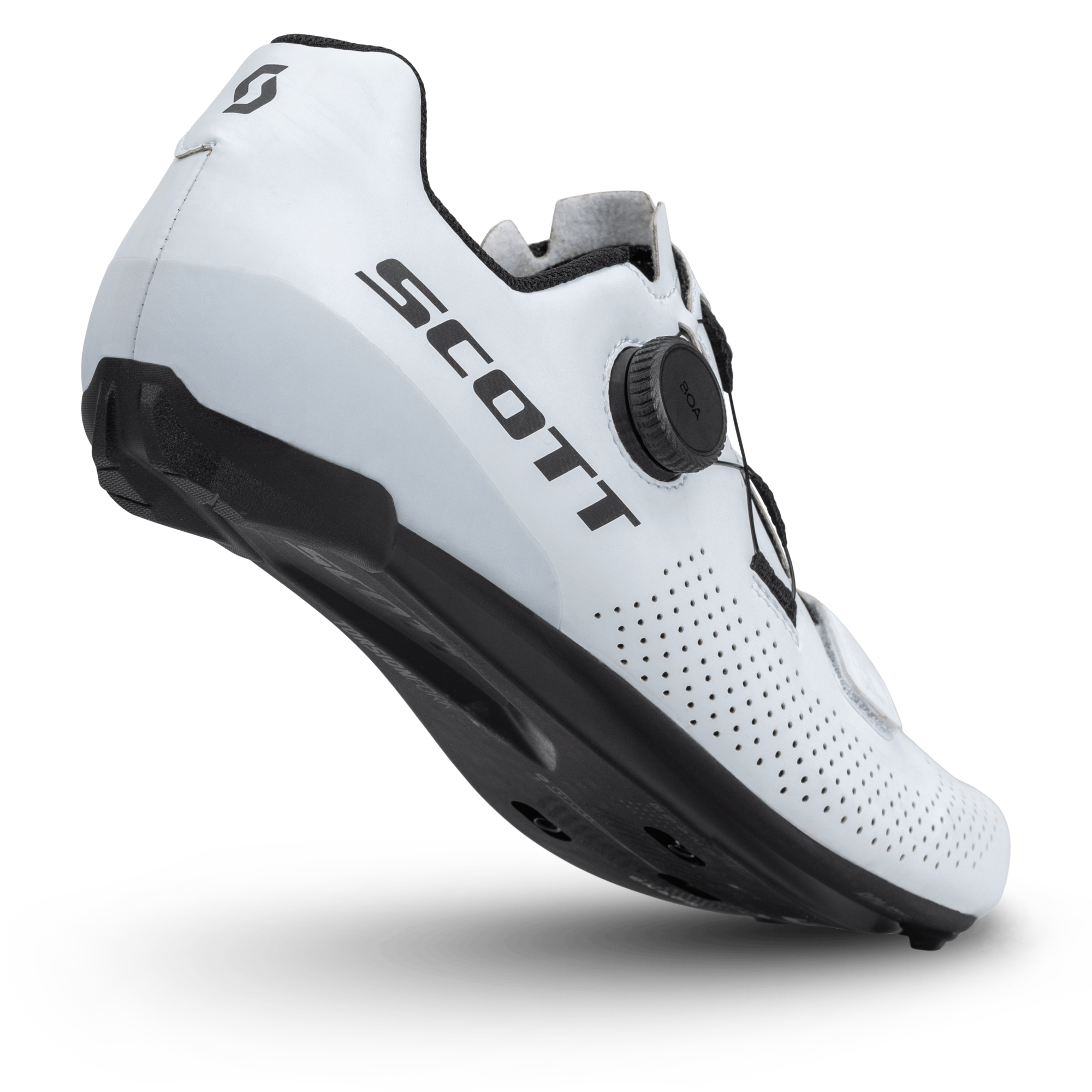Beklædning - Cykelsko - Scott Shoe Womans Road Team Boa - White Black