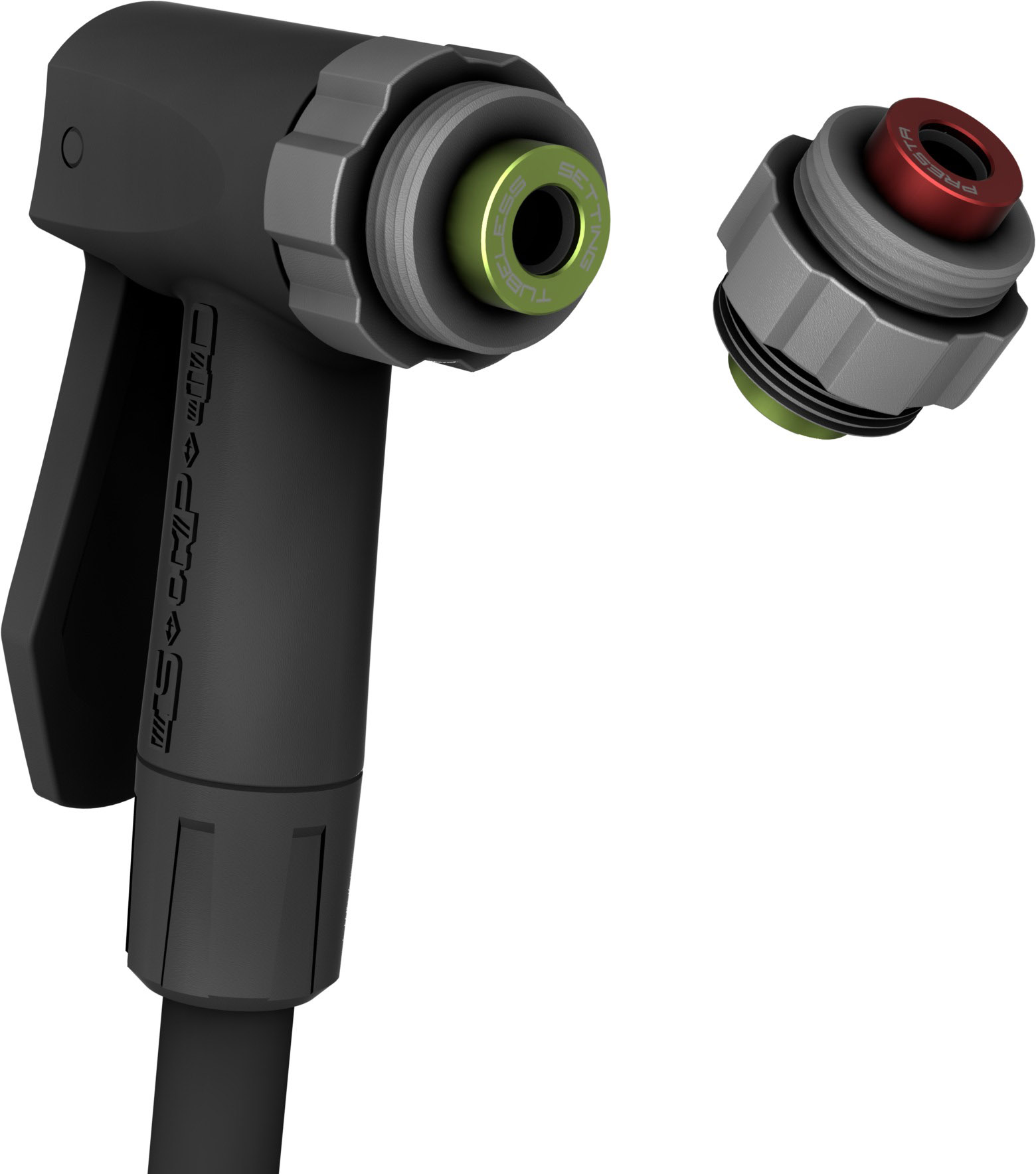 Reservedele - Tubeless - Syncros Floor pump Vernon 3.0 Tubeless Ready Fodpumpe