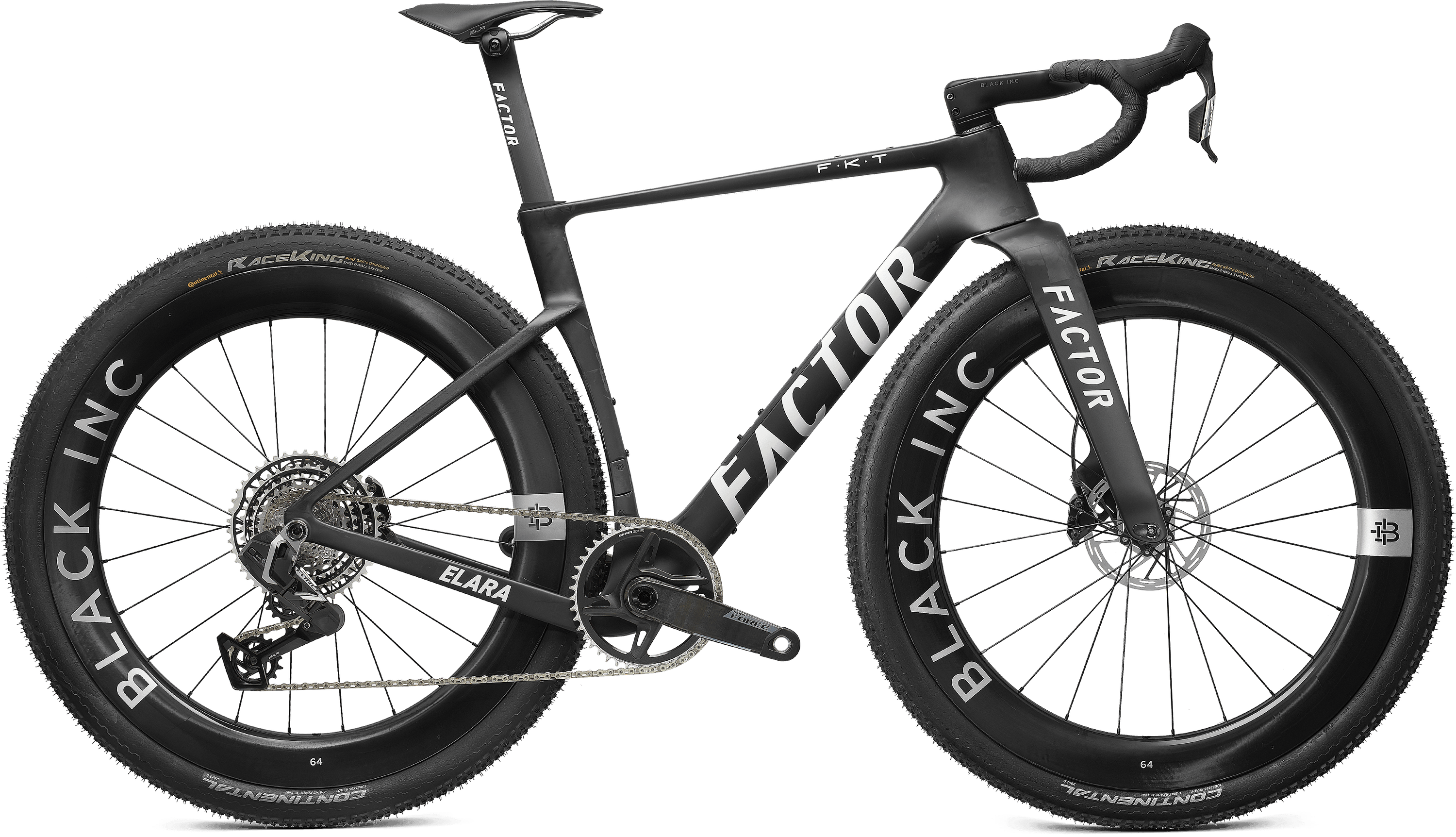 Factor ELARA GRAVEL SRAM FORCE XPLR Black Inc 64 2026 - Matte Carbon