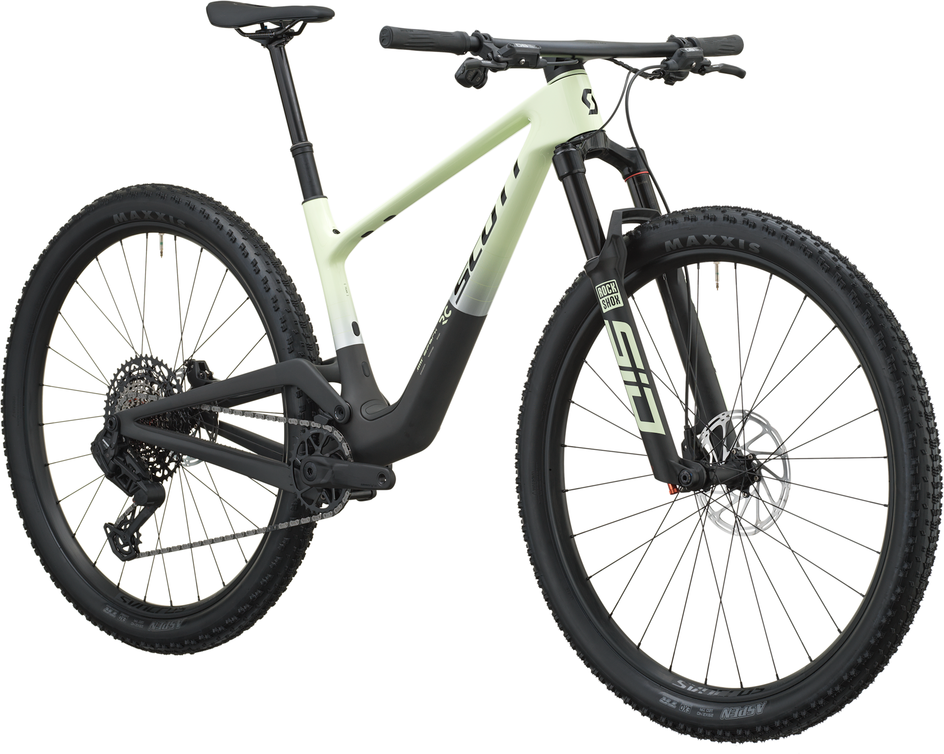 Cykler - Mountainbikes - Scott Spark RC Team 2027 - Cream Green