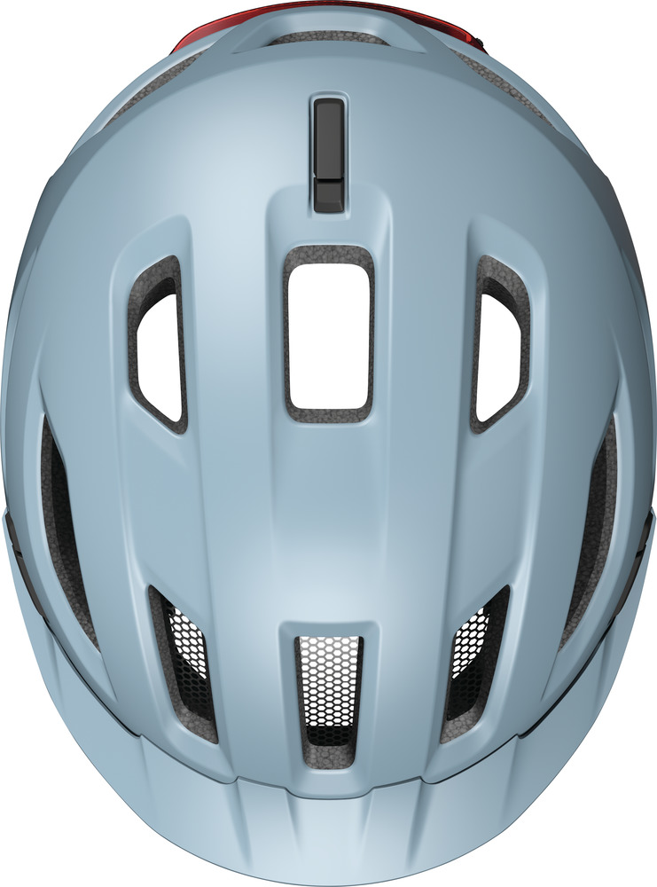 Beklædning - Cykelhjelme - Abus Hjelm Urban-I 4.0 ACE m. LED - Glacier Blue