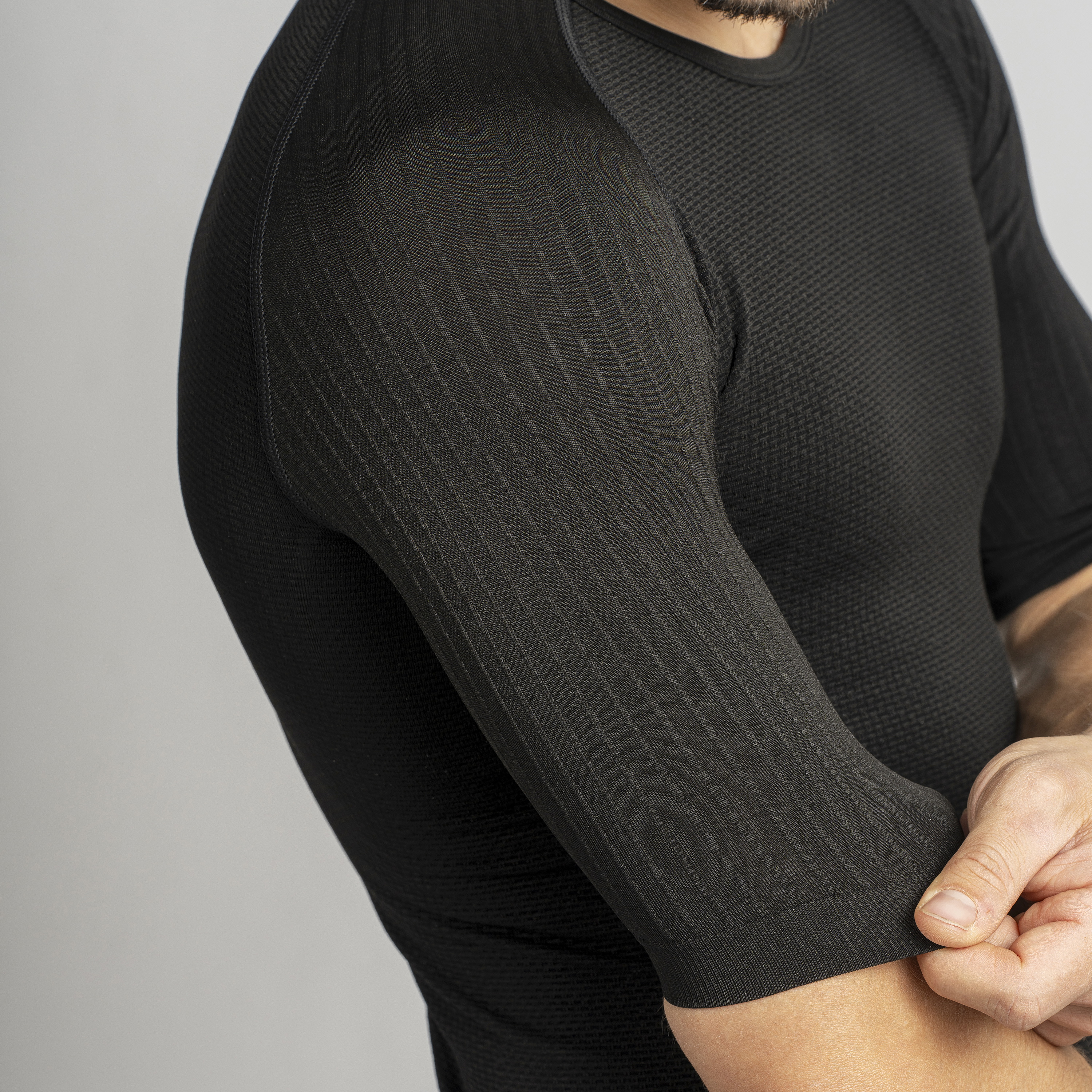 Beklædning - Baselayer / Undertøj - GripGrab PACR Spring-Autumn Kortærmet Base Layer - Black