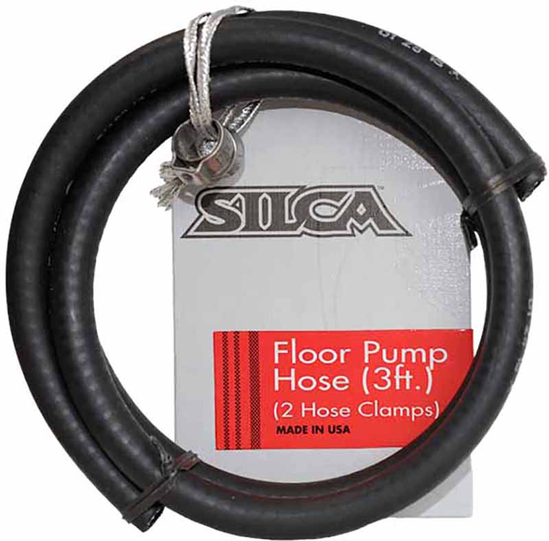 Silca Replacement Hose 1m w/ Clamps