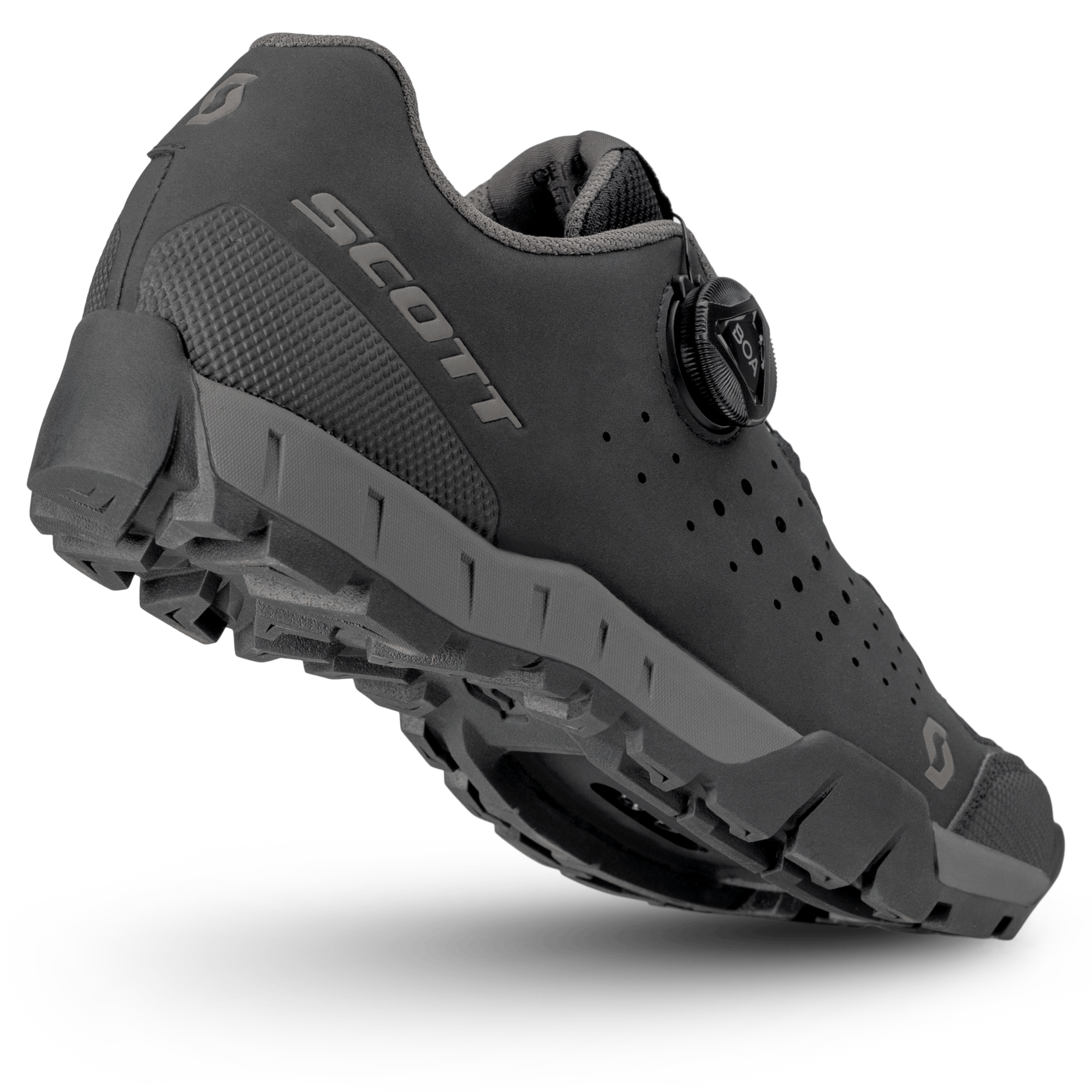Beklædning - Cykelsko - Scott Shoe Womans Sport Trail Evo Boa - Matt Black Anthracite Grey