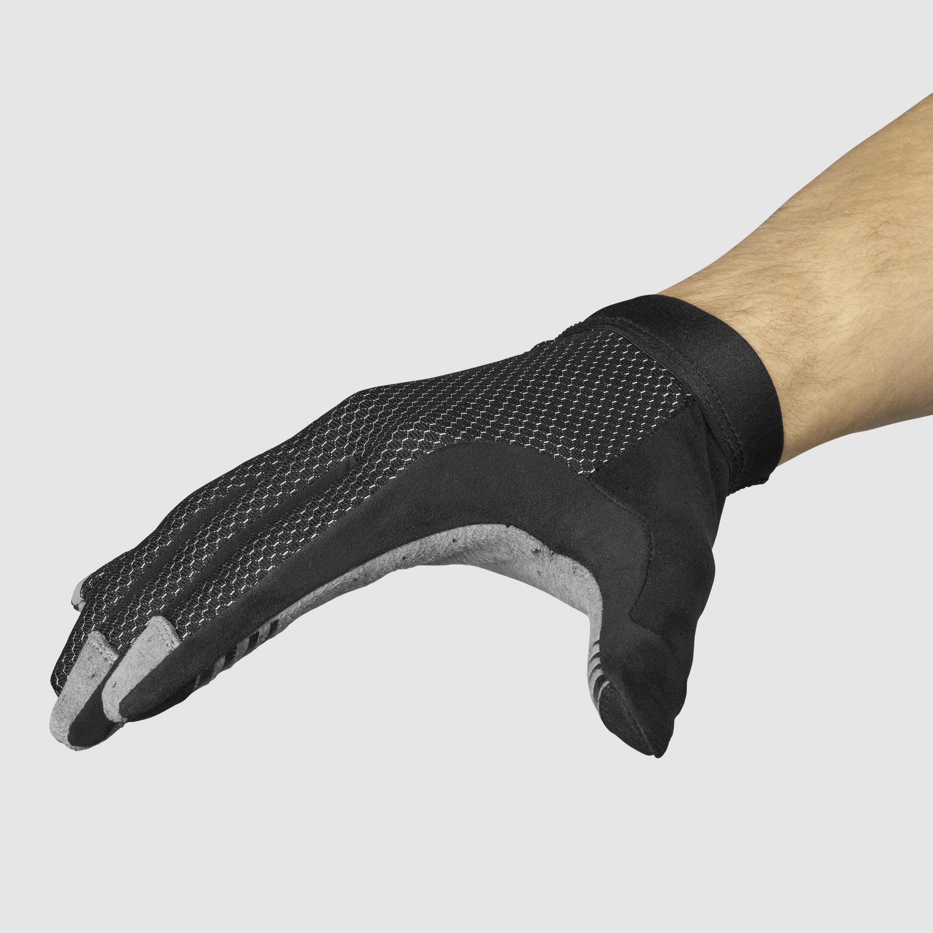 Beklædning - Cykelhandsker - GripGrab Vertical 2 InsideGrip™ Langfingret Sommerhandsker - Black
