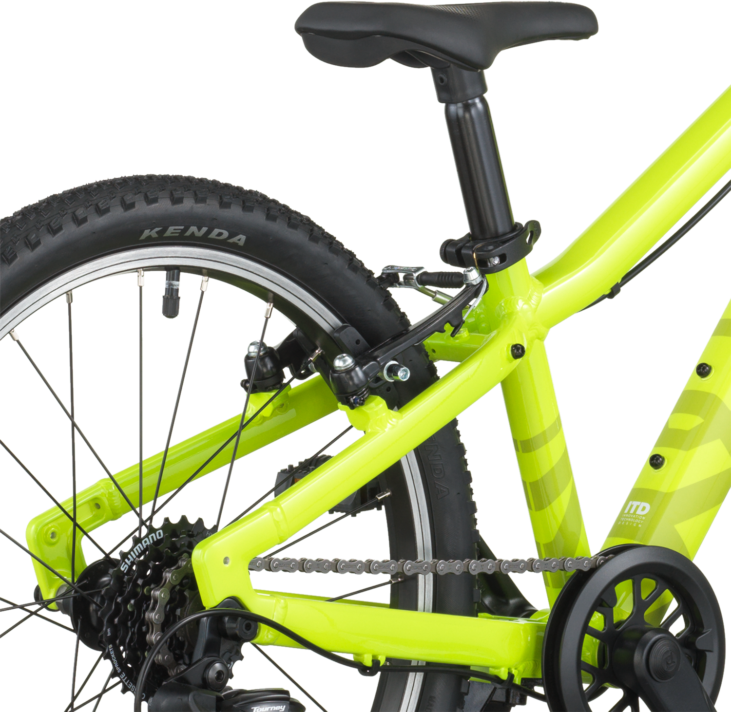 Cykler - Børnecykler - Scott Contrail 200 2026 - Sulphur Green