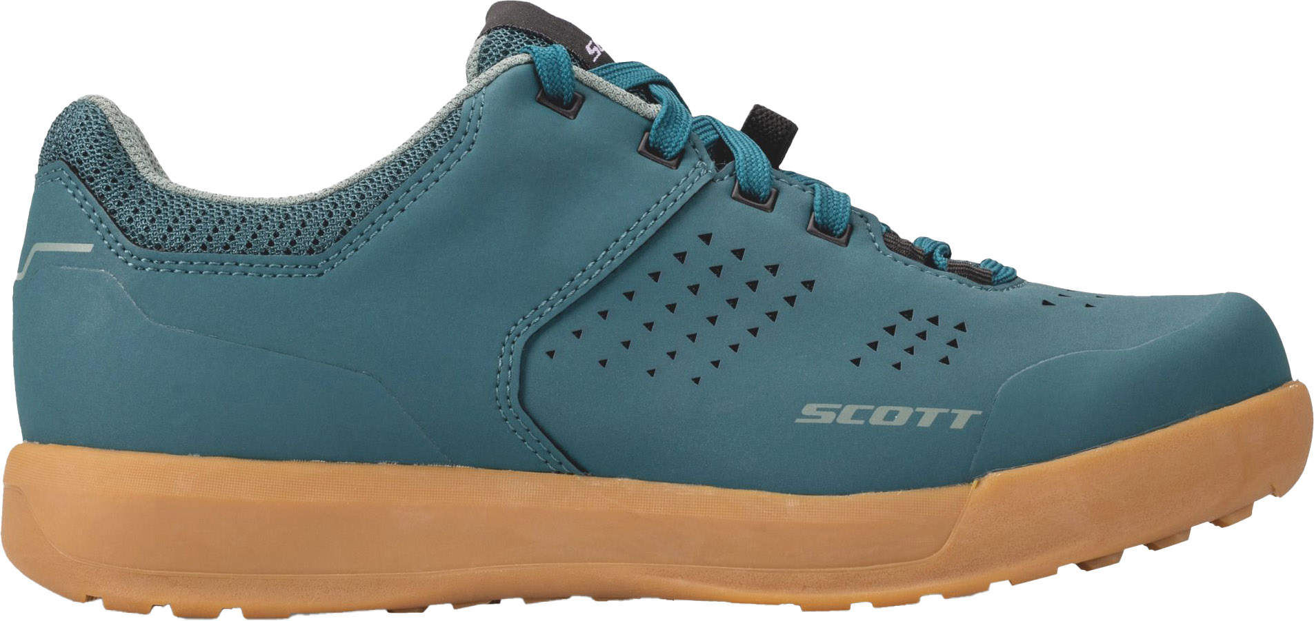Beklædning - Cykelsko - Scott MTB Shr-Alp Flat Lace Dame Cykelsko - Petrol Blue/Mint Green