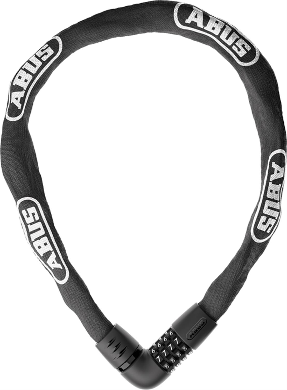 Abus Kædelås 6807C Tresor Combo - 110cm - Black