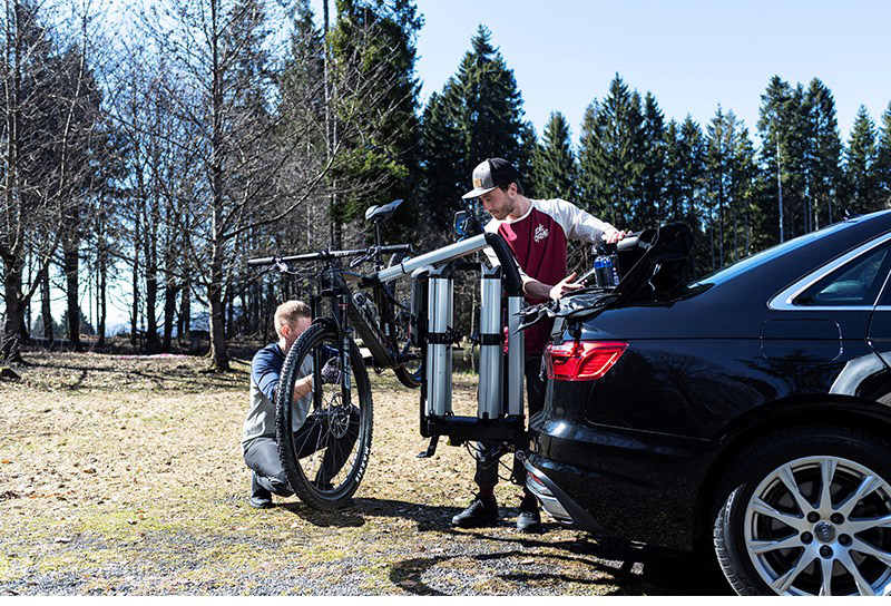 Tilbehør - Cykelholdere - Cykelholder til elcykel - XLC Almada Work-E Xtra Foldbar Cykelholder (Elcykel Kompatibel)