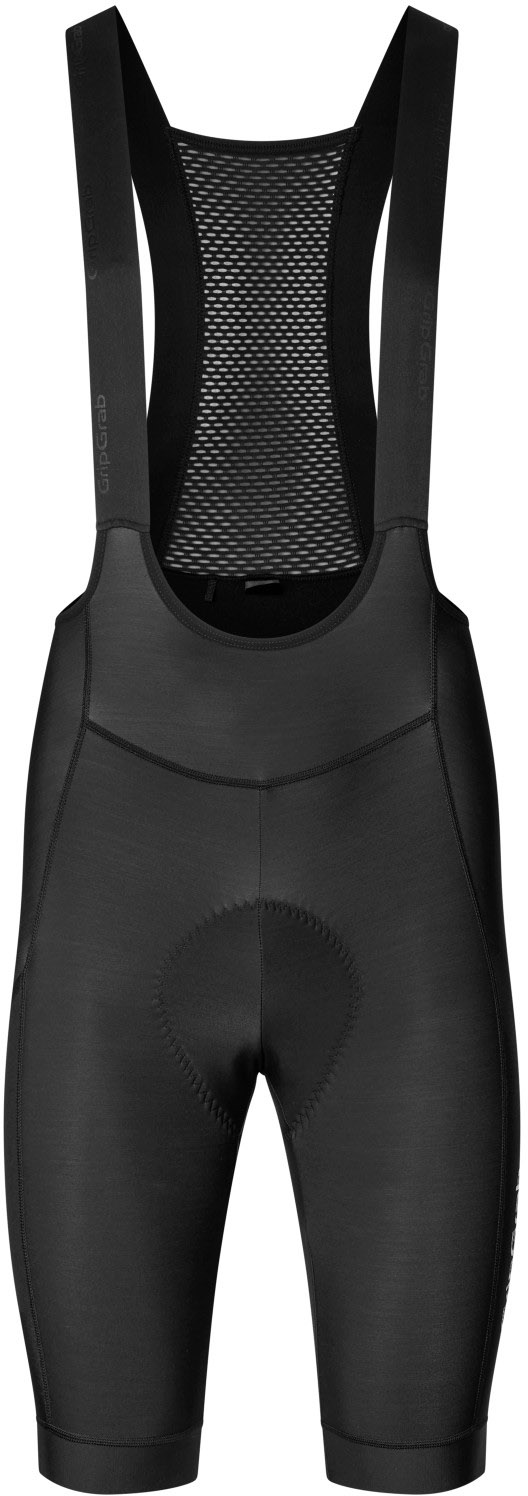 Beklædning - Cykelbukser - GripGrab PACR Thermo bibshorts - Black
