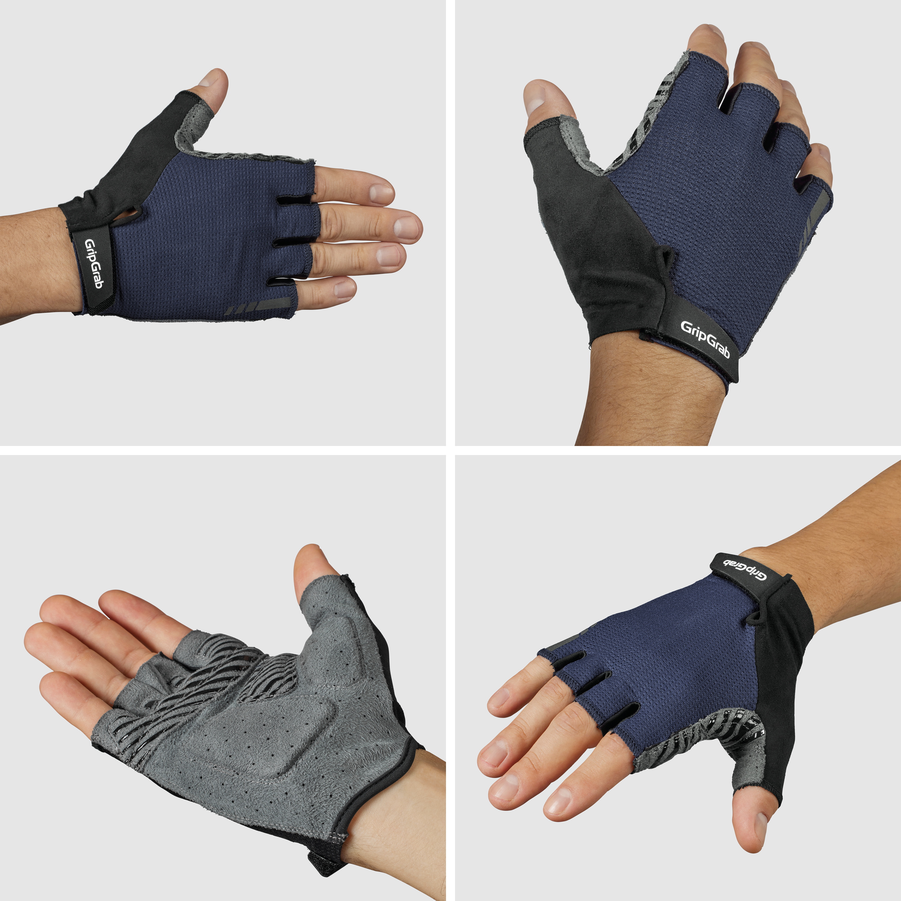 Beklædning - Cykelhandsker - GripGrab Expert RC Max Cykelhandske - Navy Blue