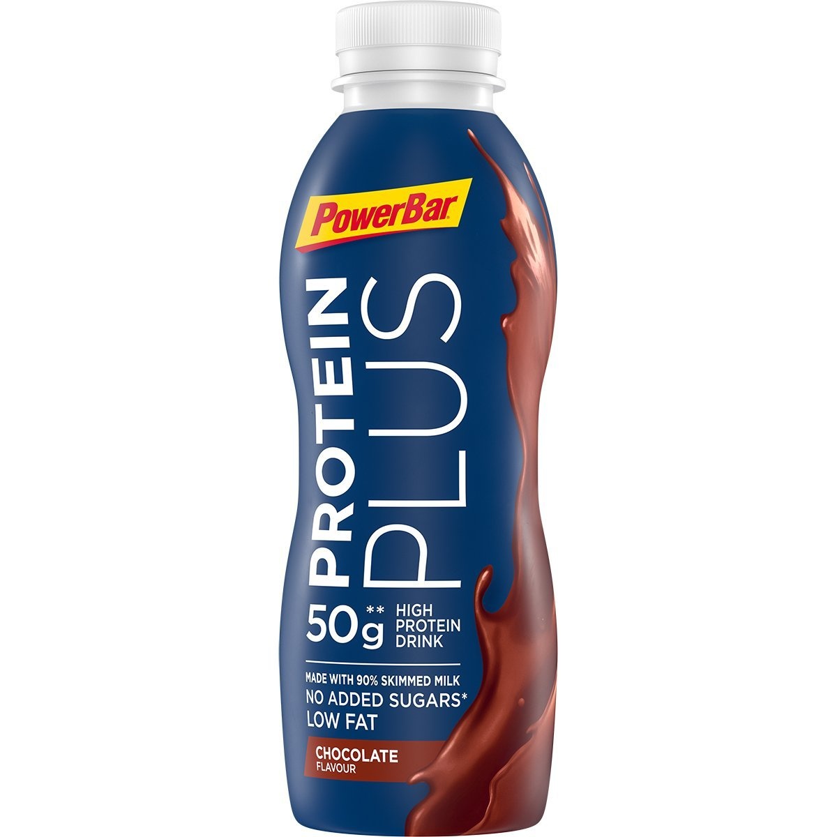 Tilbehør - Energiprodukter - PowerBar Protein Plus - High Protein Drink - Chokolade, 500 ml