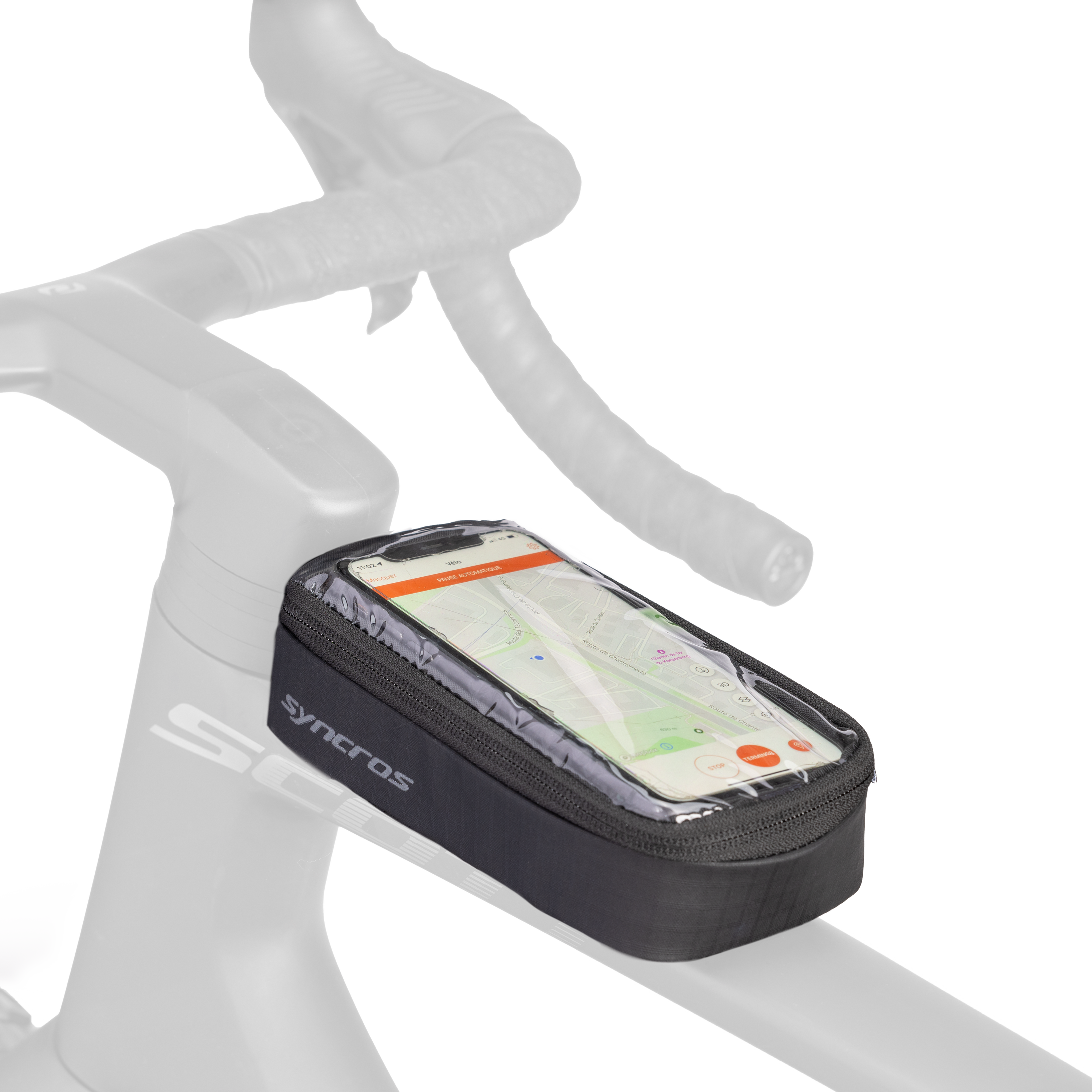 Syncros Toptube Bag Ride Touch Screen Toptube-taske - Sort Syncros Toptube Bag Ride Touch Screen Toptube-taske - Sort
