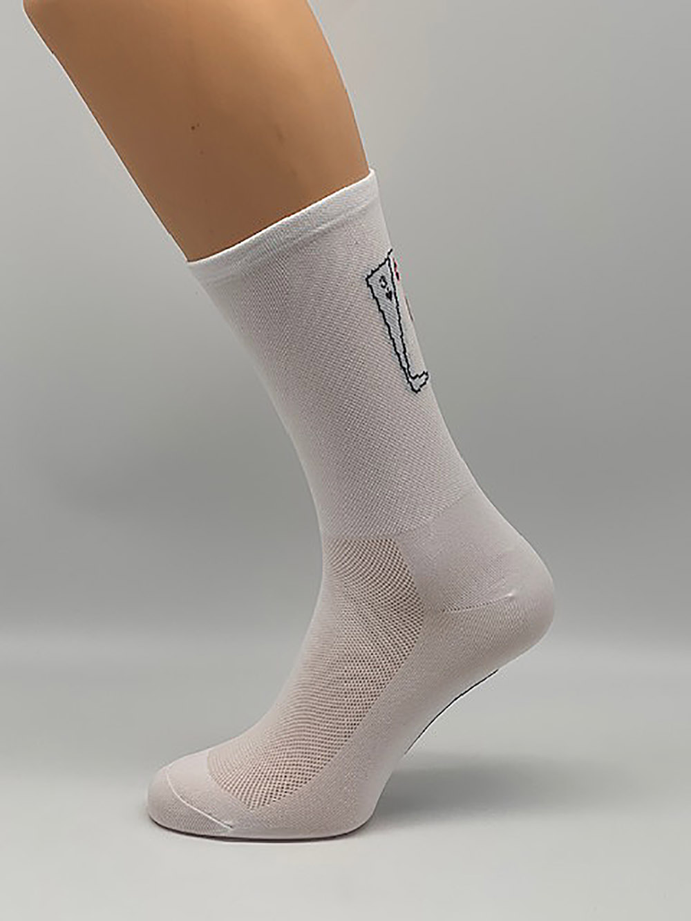 Beklædning - Sokker - Fingerscrossed Custom Spillekort - Hvid
