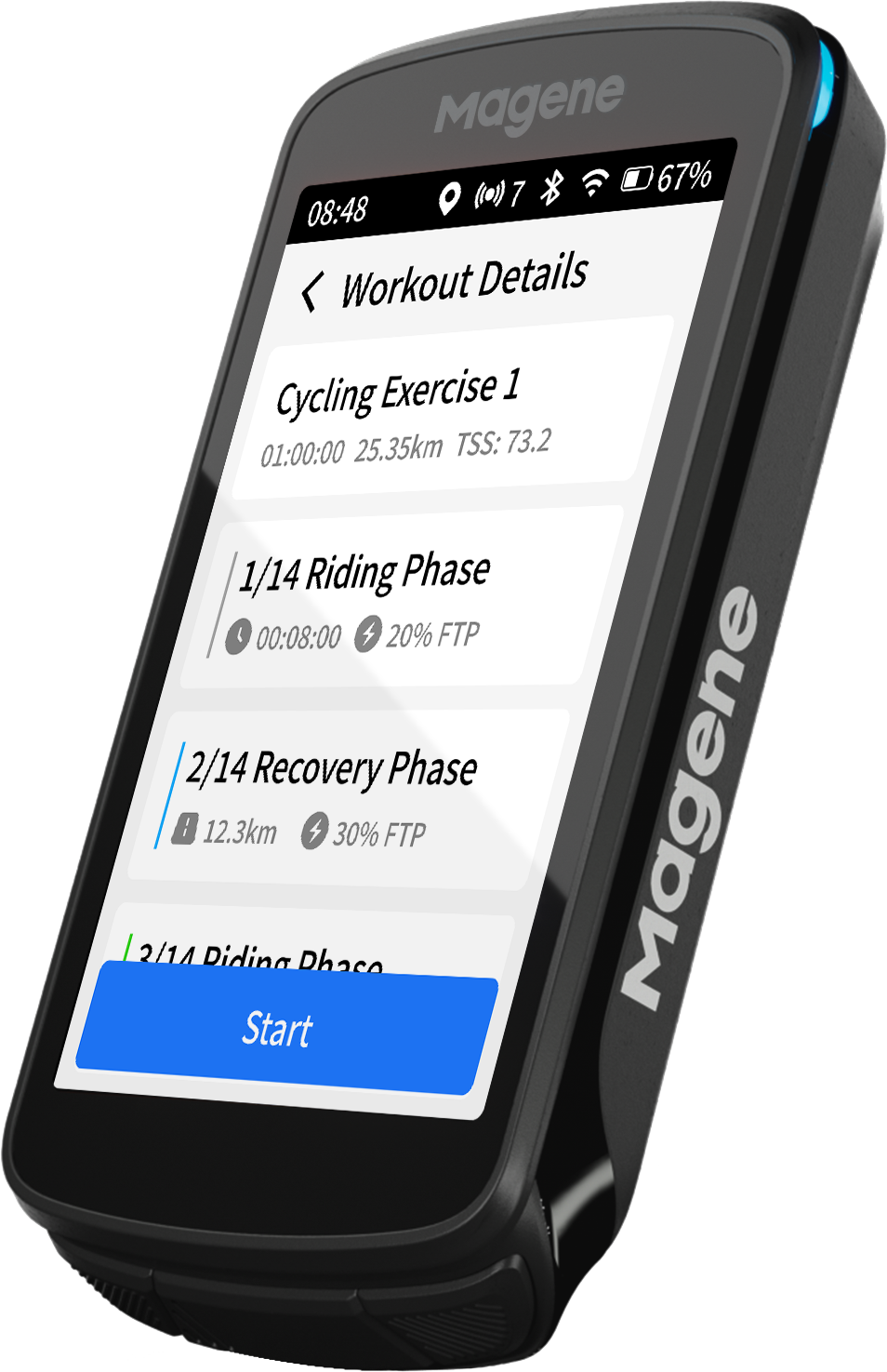 Tilbehør - Cykelcomputer & GPS - Magene C706 GPS Cykelcomputer