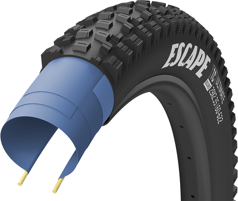  - Goodyear ESCAPE MTB Tubeless Complete 29x2.35 - Sort