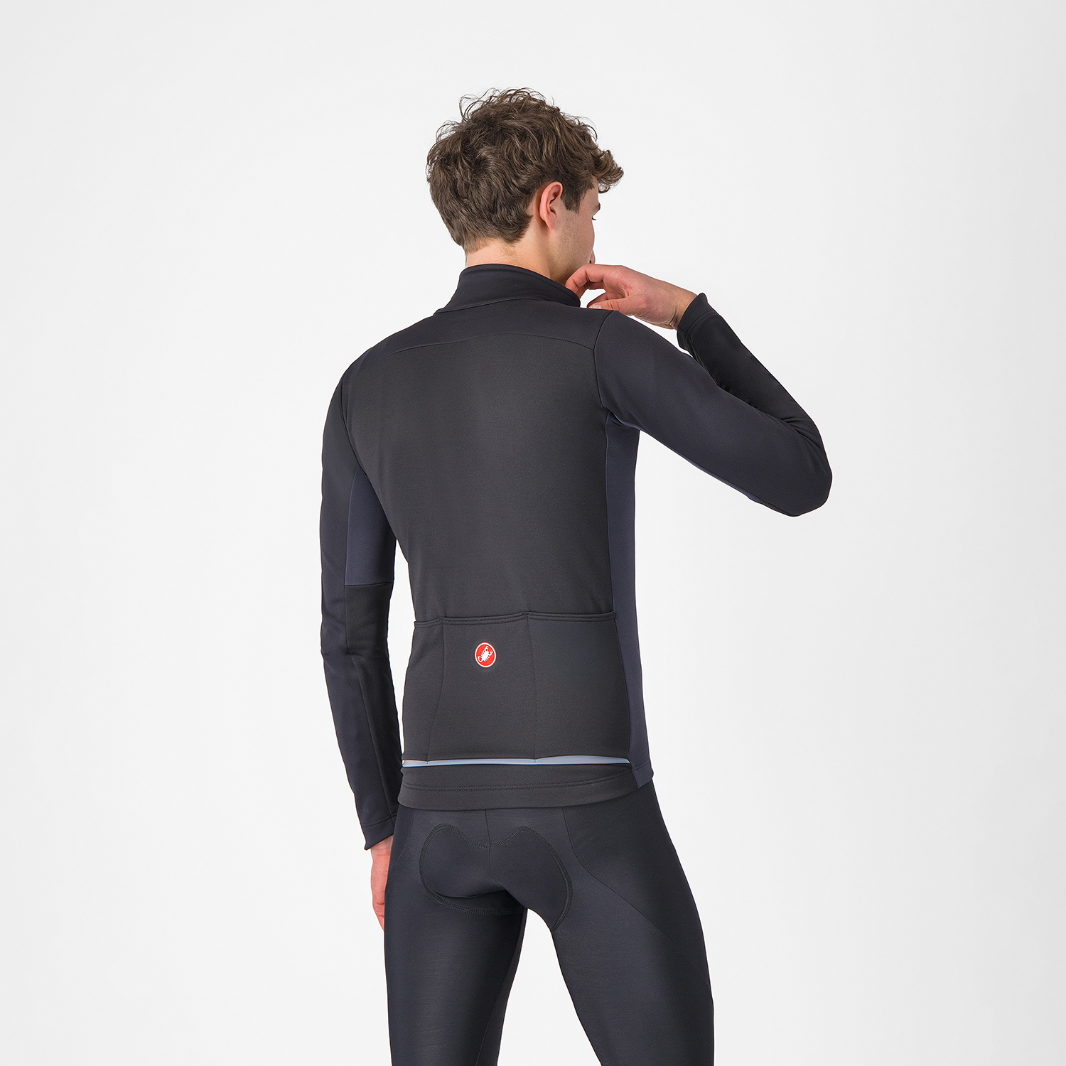Beklædning - Cykeljakker - Castelli ENTRATA 2 Jacket - Light Black/Dark Gray