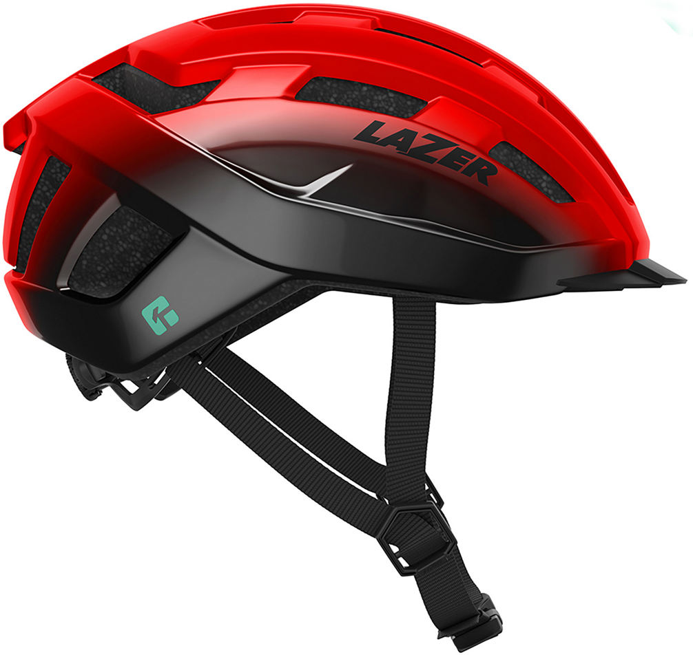 Lazer Codax Kineticore cykelhjelm - Red Black