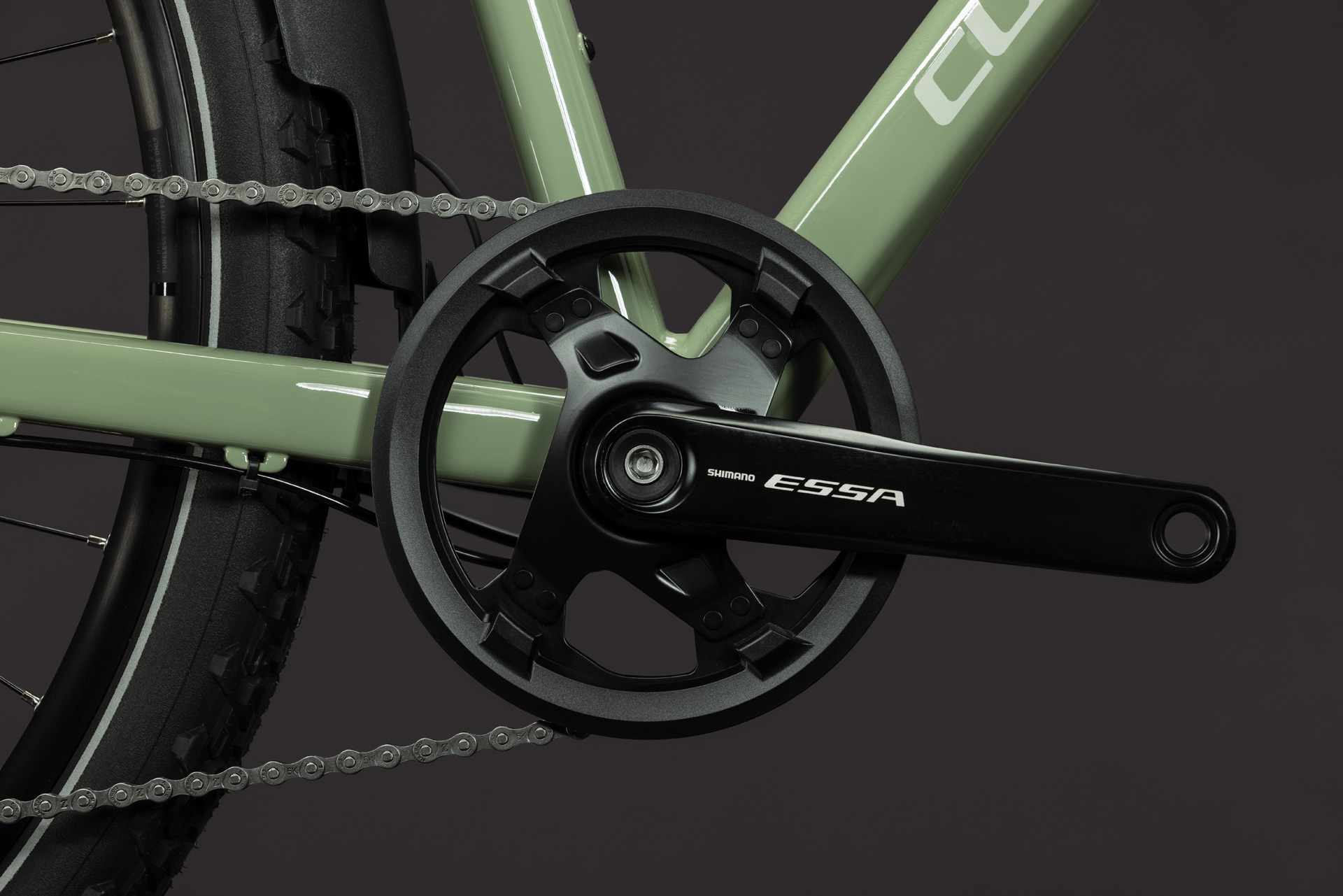 Cykler - Herrecykler - Cube Nature ONE FE (Fully Equipped) Herre 2027 - Almondgreen´green