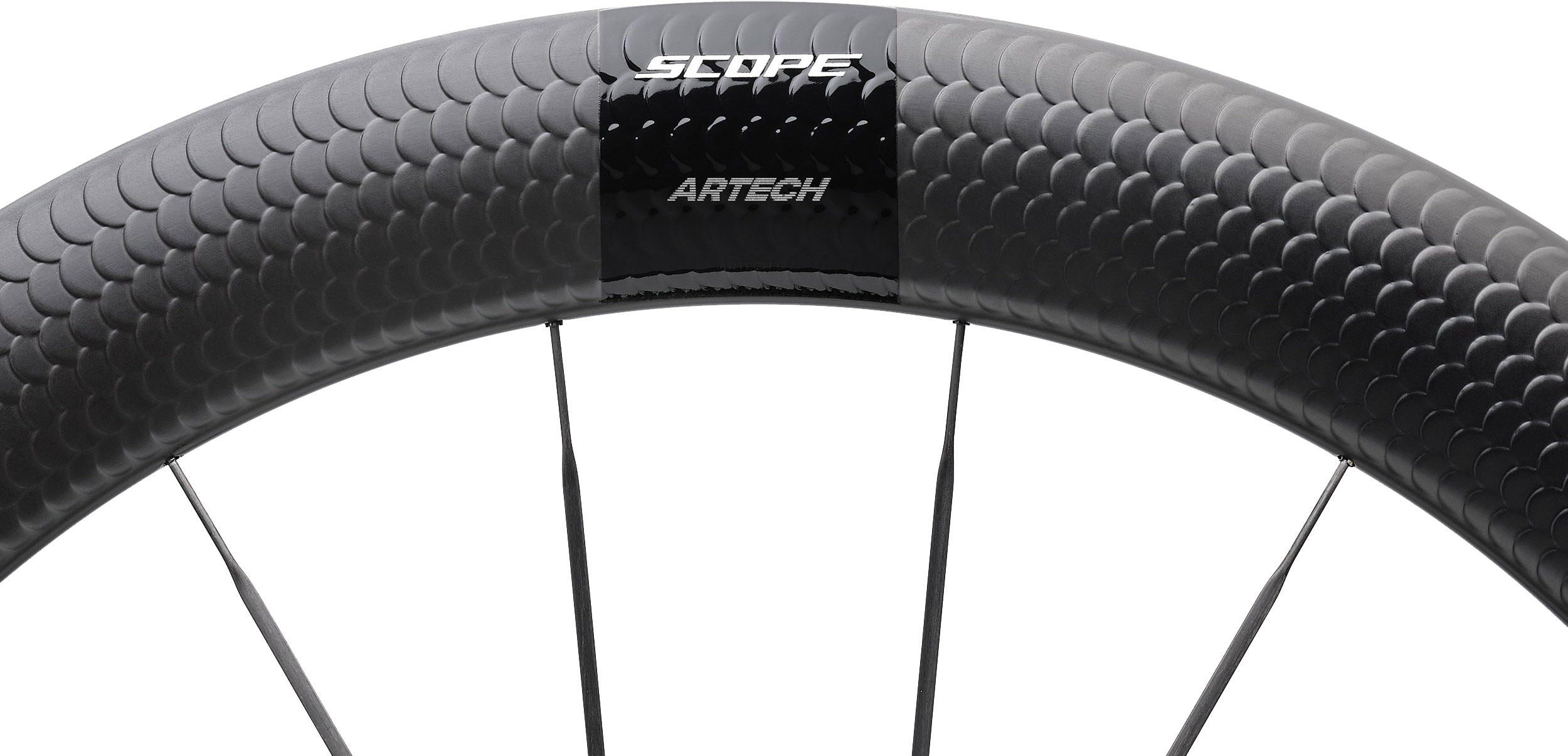 Reservedele - Hjulsæt - Scope Artec 6 Carbon Hjulsæt (Black Decal)