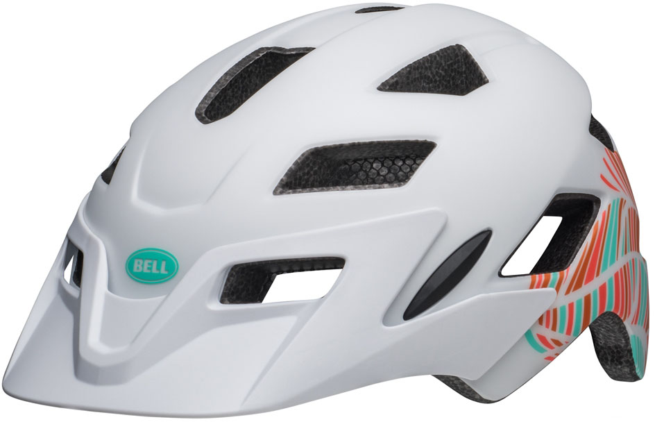 Bell Hjelm Sidetrack Barn - Hvid