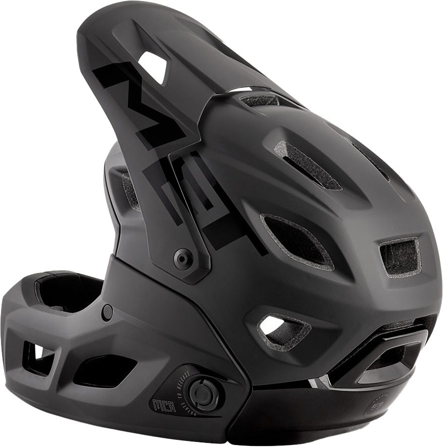 Beklædning - Cykelhjelme - MET Helmet Parachute MCR MIPS - Sort