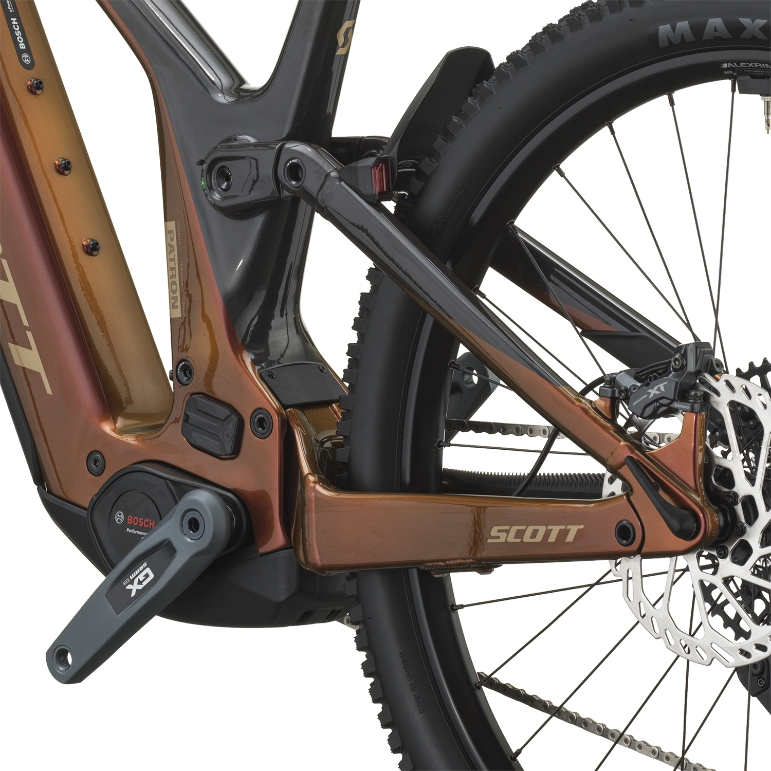 Cykler - Elcykler - Scott Patron 10 2027 - Obsidian Red