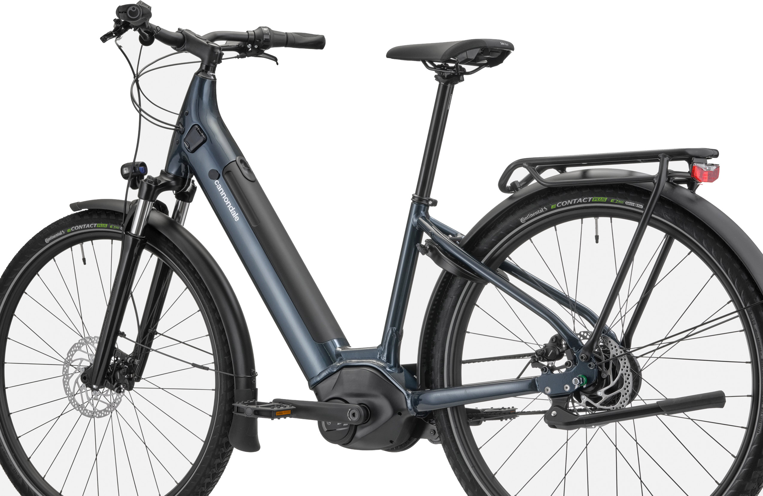 Cykler - Elcykler - Cannondale Mavaro 4 Low StepThru 2026 - Tungsten Blue