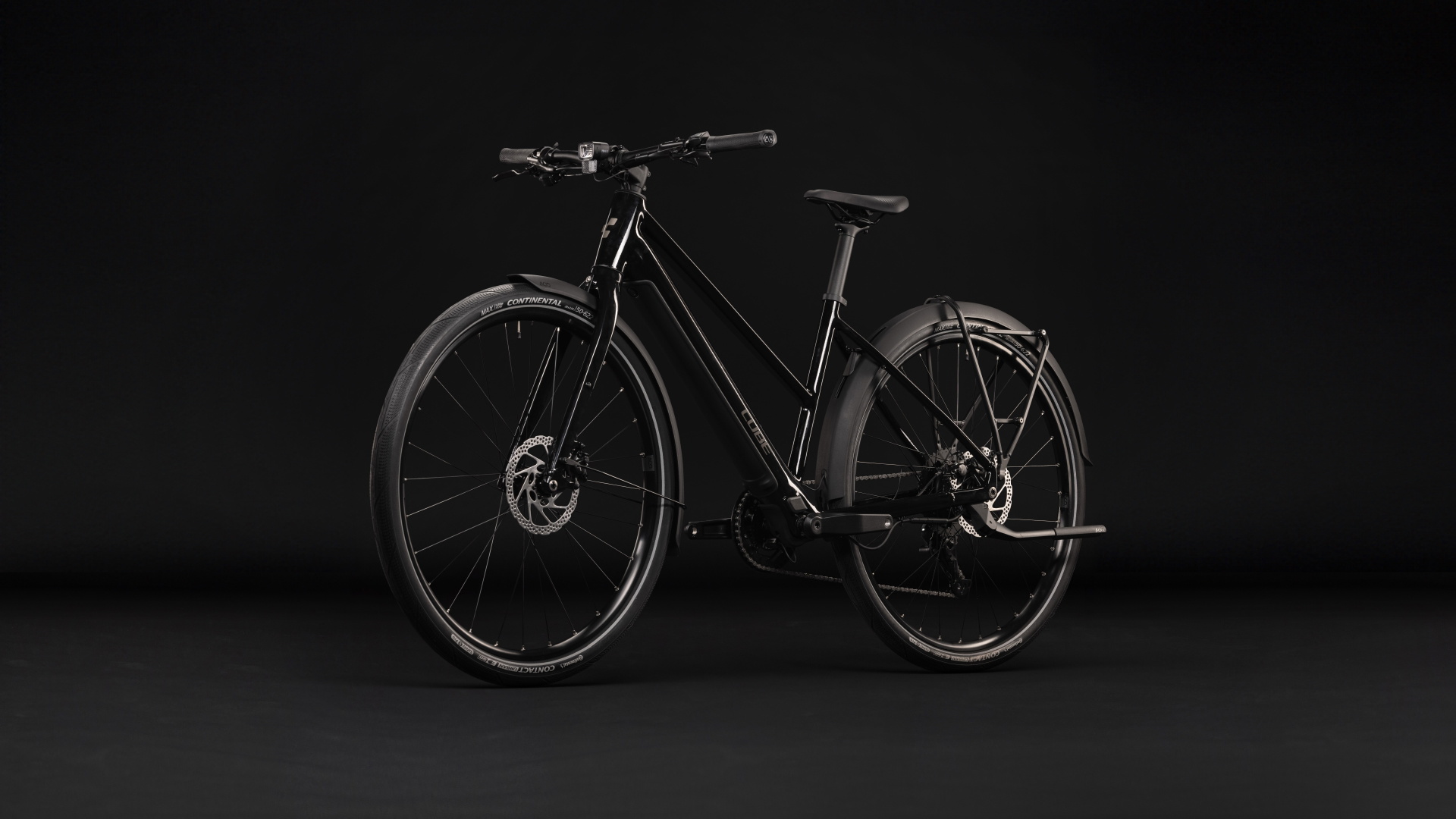 Cykler - Elcykler - Cube Editor Hybrid ONE 360 FE (Fully Equipped) Trapeze Dame 2027 - Black´n´Irongrey