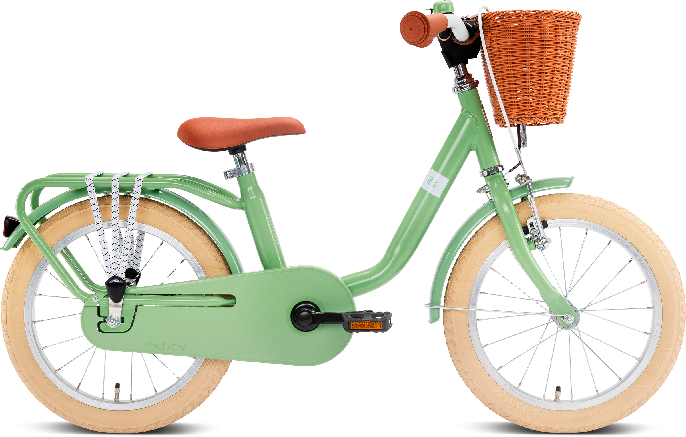 Cykler - Børnecykler - PUKY Steel Classic 16" - Grøn