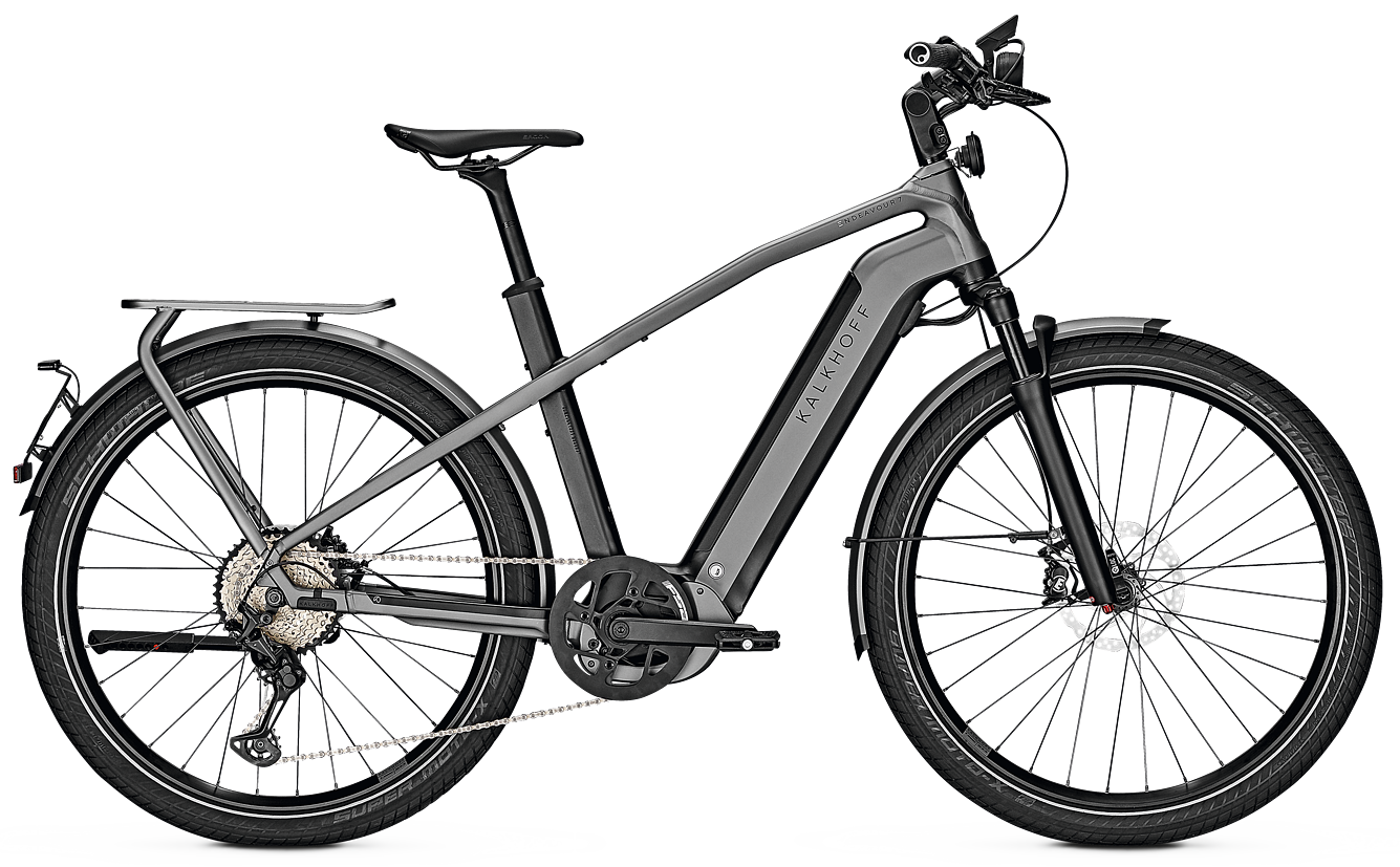 Cykler - Elcykler - Kalkhoff ENDEAVOUR 7.B Excite 45 km/t - Sort