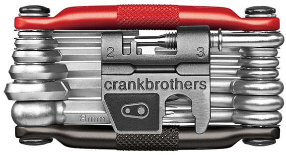 CrankBrothers Multi-tool M19 - Black/Red